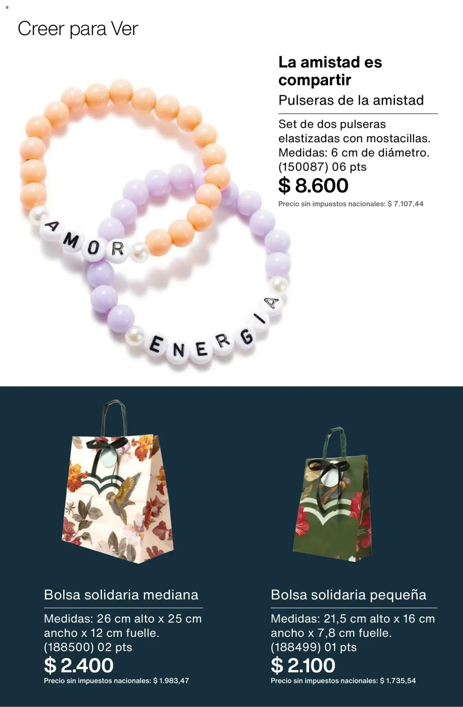 Catálogo Natura Ciclo 1/2026 │ válido desde el 06.01.2026 | Página: 276 | Productos: Bolsa