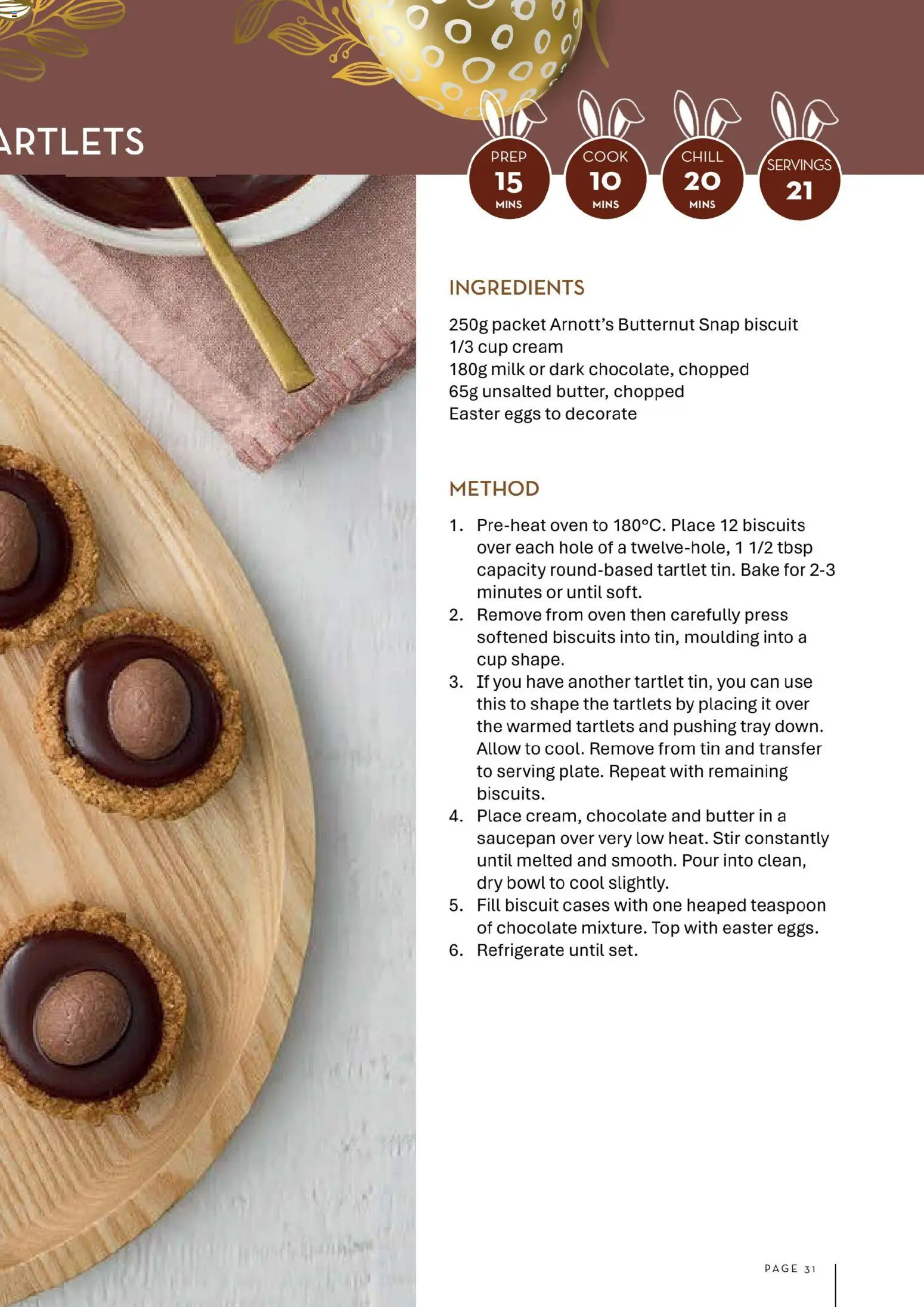 Drakes catalogue - valid from 04.03.2026 | Page: 31 | Products: Butter, Eggs, Chocolate, Cream