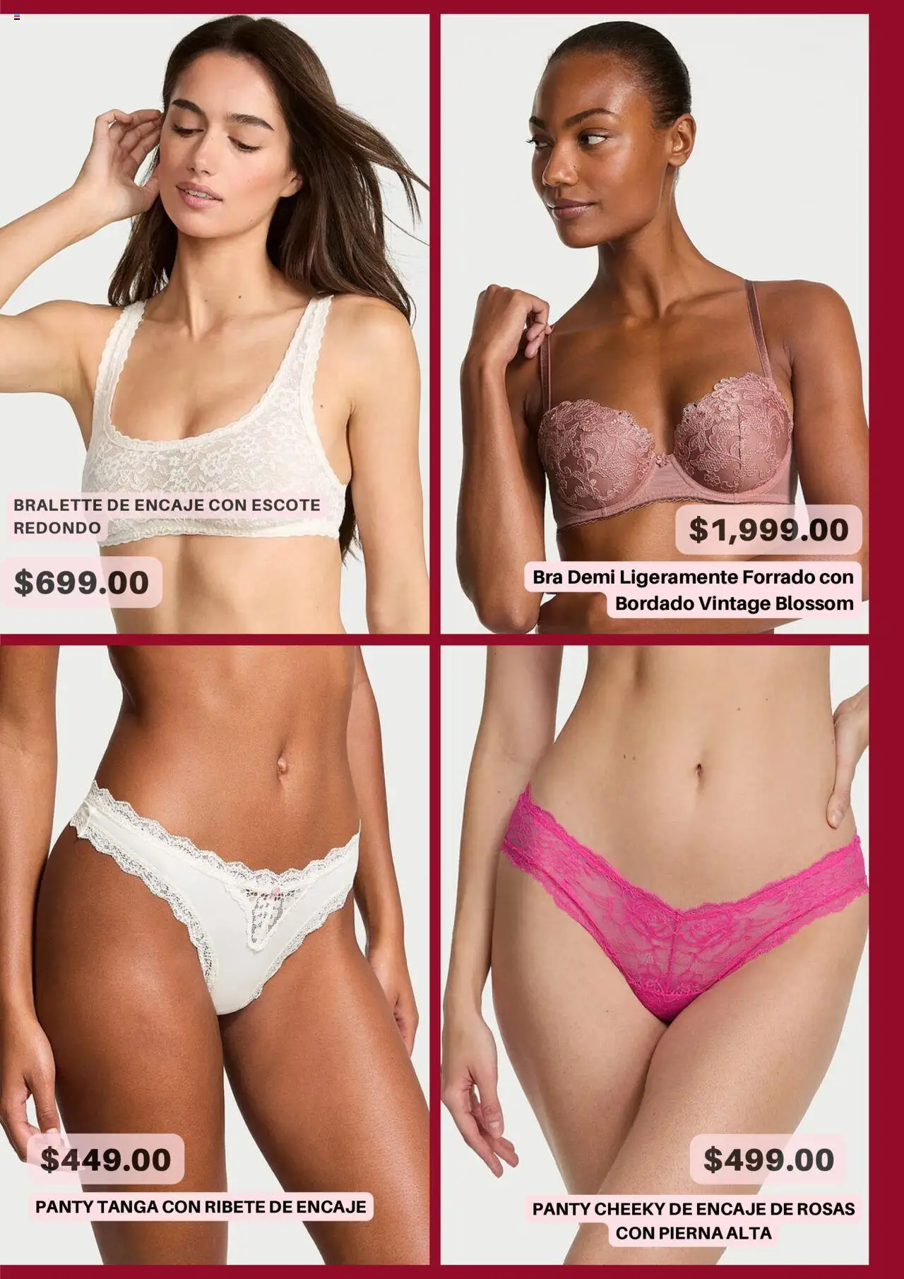 Nuevas ofertas de Victoria’s Secret válidas en toda la República Mexicana desde el 16.08.2025. ¡Encuentra las mejores ofertas en Victoria’s Secret catálogo! | Página: 3