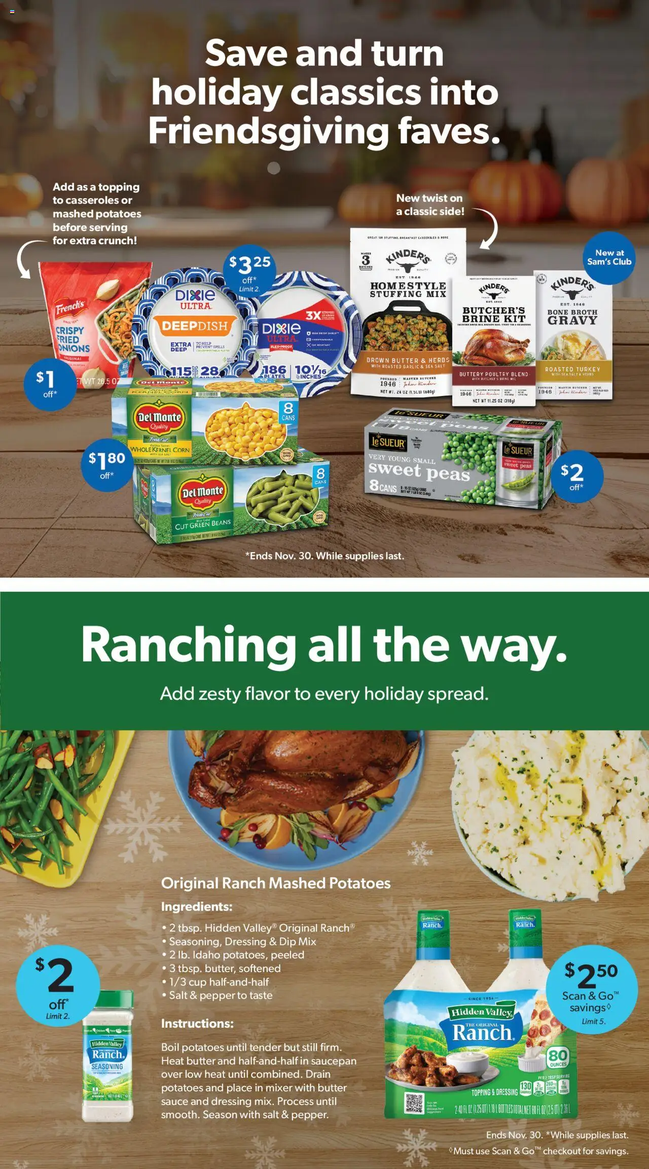 Sam's Club Black Friday - valid from 29.10.2025 | Page: 14 | Products: Corn, Butter, Salt, Garlic