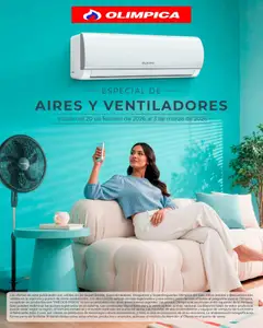 Olímpica - Especial de aires y ventiladores -  Vista previa de la revista de la tienda Olímpica valido desde el 20.02.2026