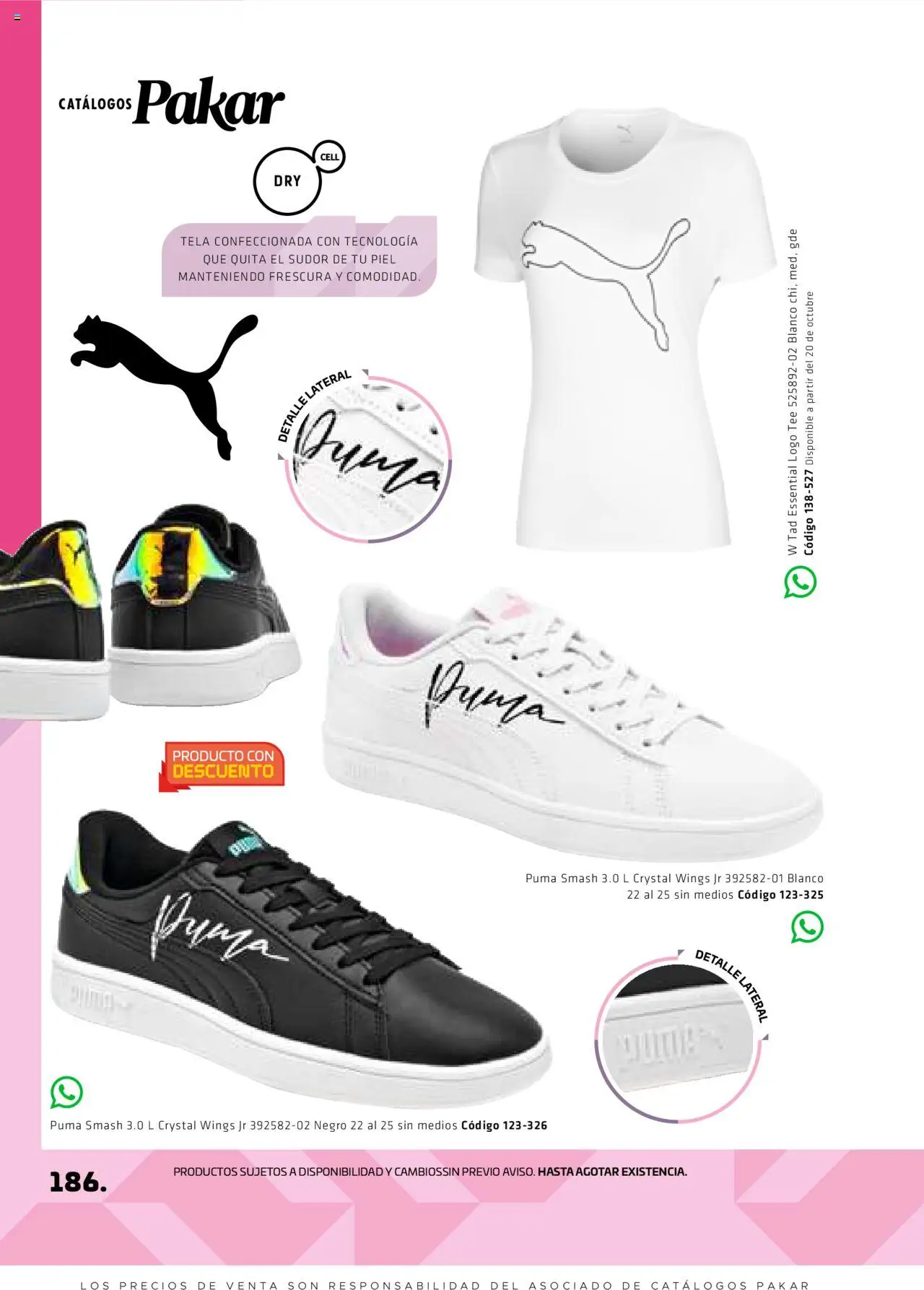 Nuevas ofertas de SC Pakar válidas en toda la República Mexicana desde el 29.08.2025. ¡Encuentra las mejores ofertas en SC Pakar - Catálogo Otoño Women! | Página: 186