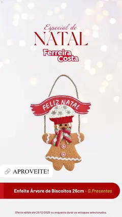 Ferreira Costa - Ofertas de Natal - Pré-Visualização do folheto da loja Ferreira Costa, válido de 24.11.2025 | Página: 3