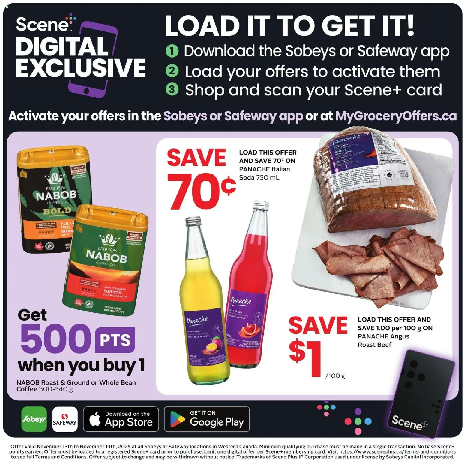 Safeway flyer valid from 13.11.2025 | Page: 15 | Products: Beef, Coffee
