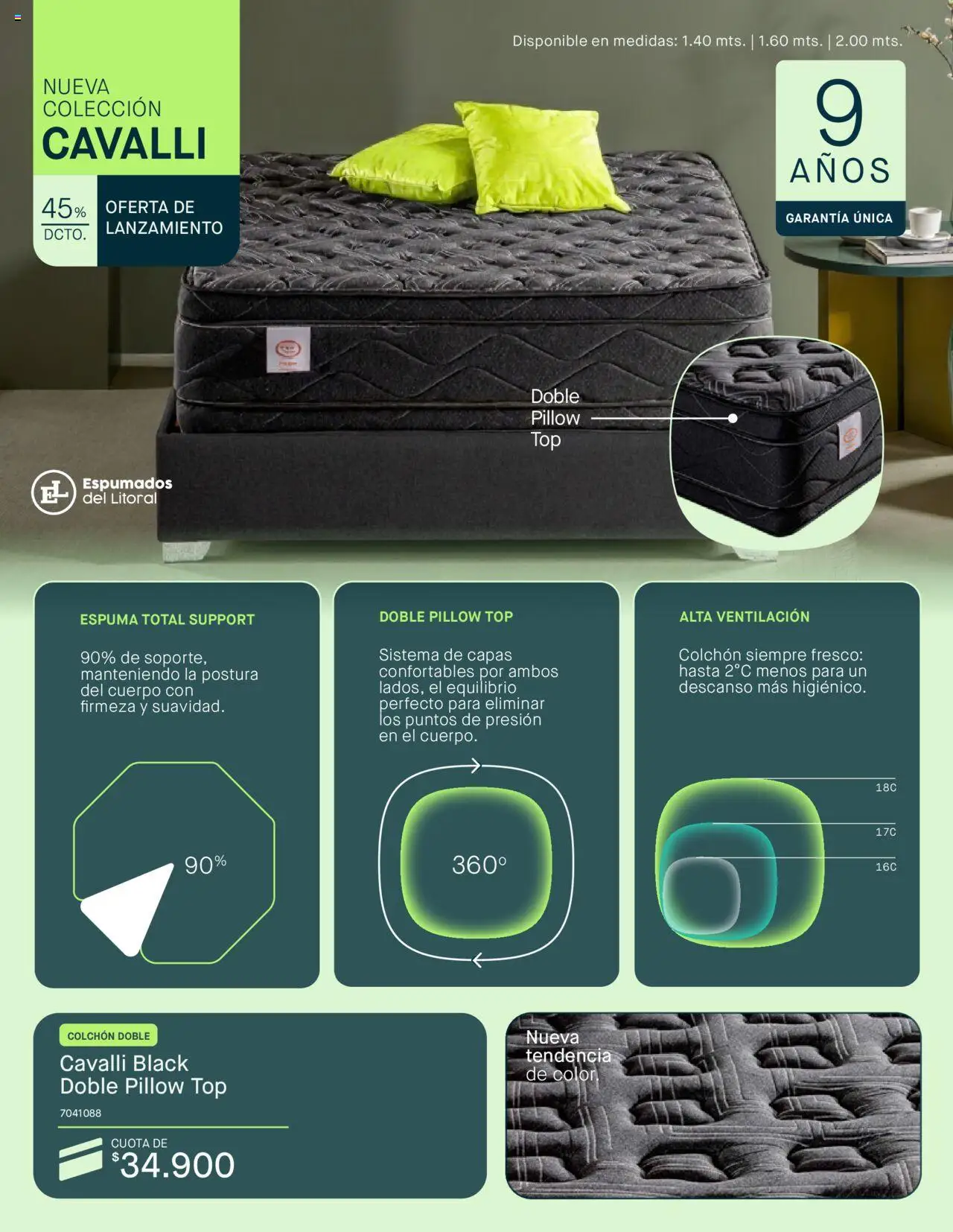 Muebles jamar revista - valida desde el 15.08.2025 | Página: 8 | Productos: Espuma, Colchón, Top