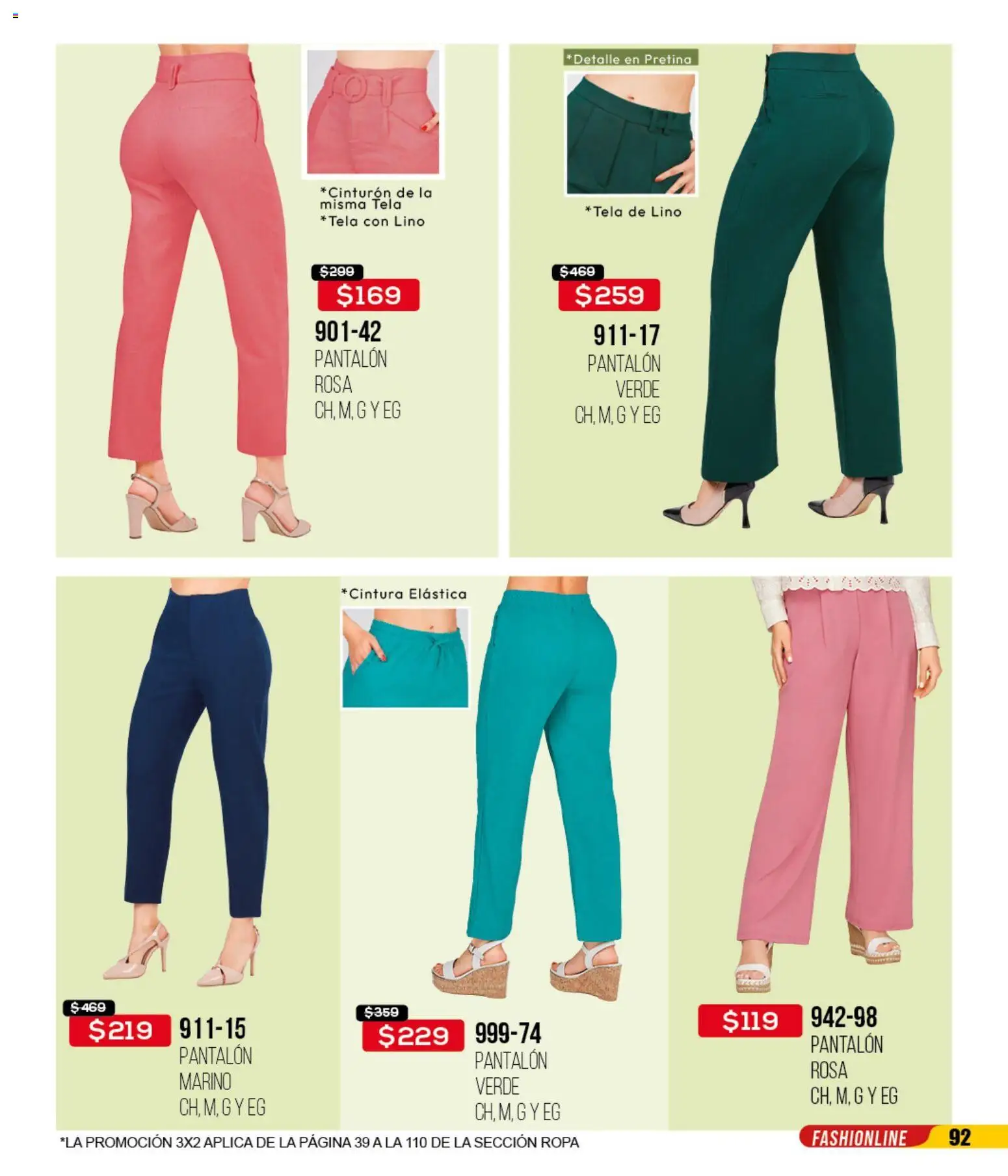 Nuevas ofertas de Cklass válidas en toda la República Mexicana desde el 14.04.2026. ¡Encuentra las mejores ofertas en Cklass catálogo 3X2 Digital Ropa! | Página: 93 | Productos: Ropa