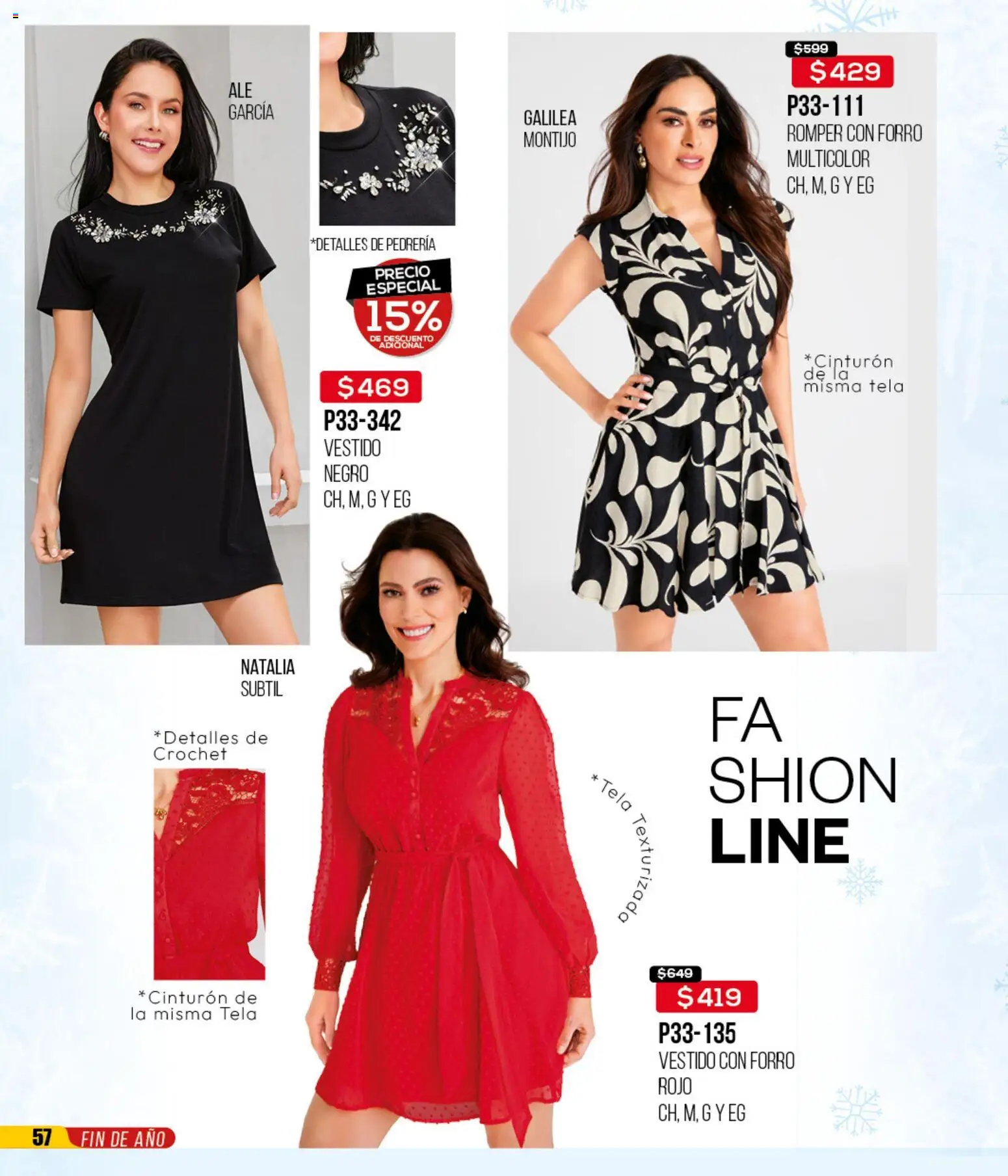 Nuevas ofertas de Cklass válidas en toda la República Mexicana desde el 15.12.2025. ¡Encuentra las mejores ofertas en Cklass catálogo Rebajas fin de año ropa! | Página: 58 | Productos: Cinturón, Vestido