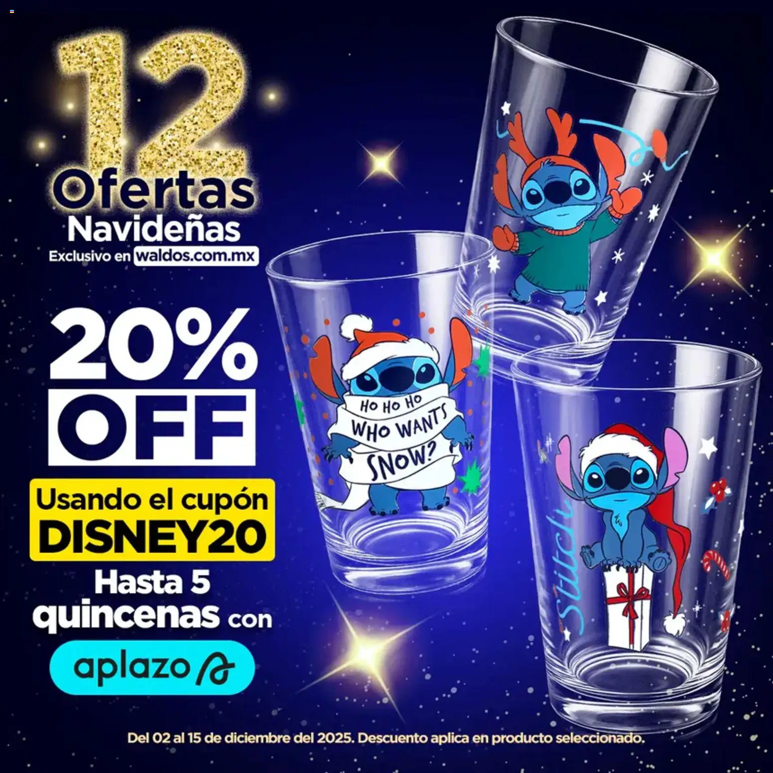 Nuevas ofertas de Waldo's válidas en toda la República Mexicana desde el 02.12.2025. ¡Encuentra las mejores ofertas en Waldo's catálogo! | Página: 12