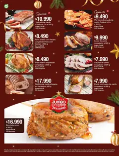 Jumbo - Cenas y novenas -  Vista previa de la revista de la tienda Jumbo valido desde el 04.12.2025 | Página: 12 | Productos: Cerdo, Bandeja, Tocineta, Queso