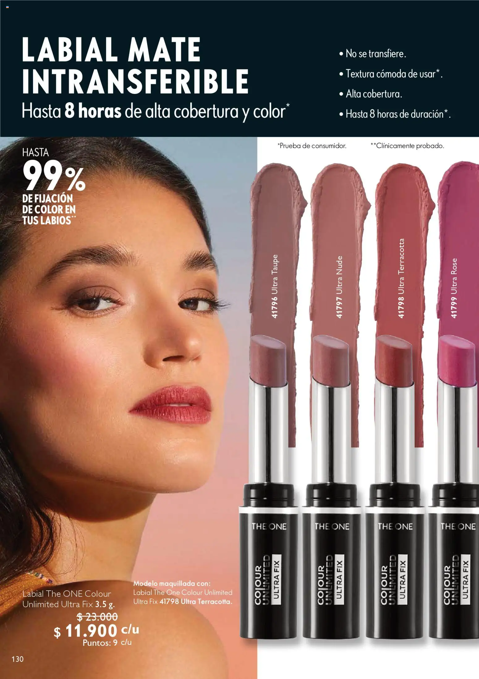 Oriflame catálogo │ válido desde el 25.10.2025 | Página: 130 | Productos: Mate, Labial
