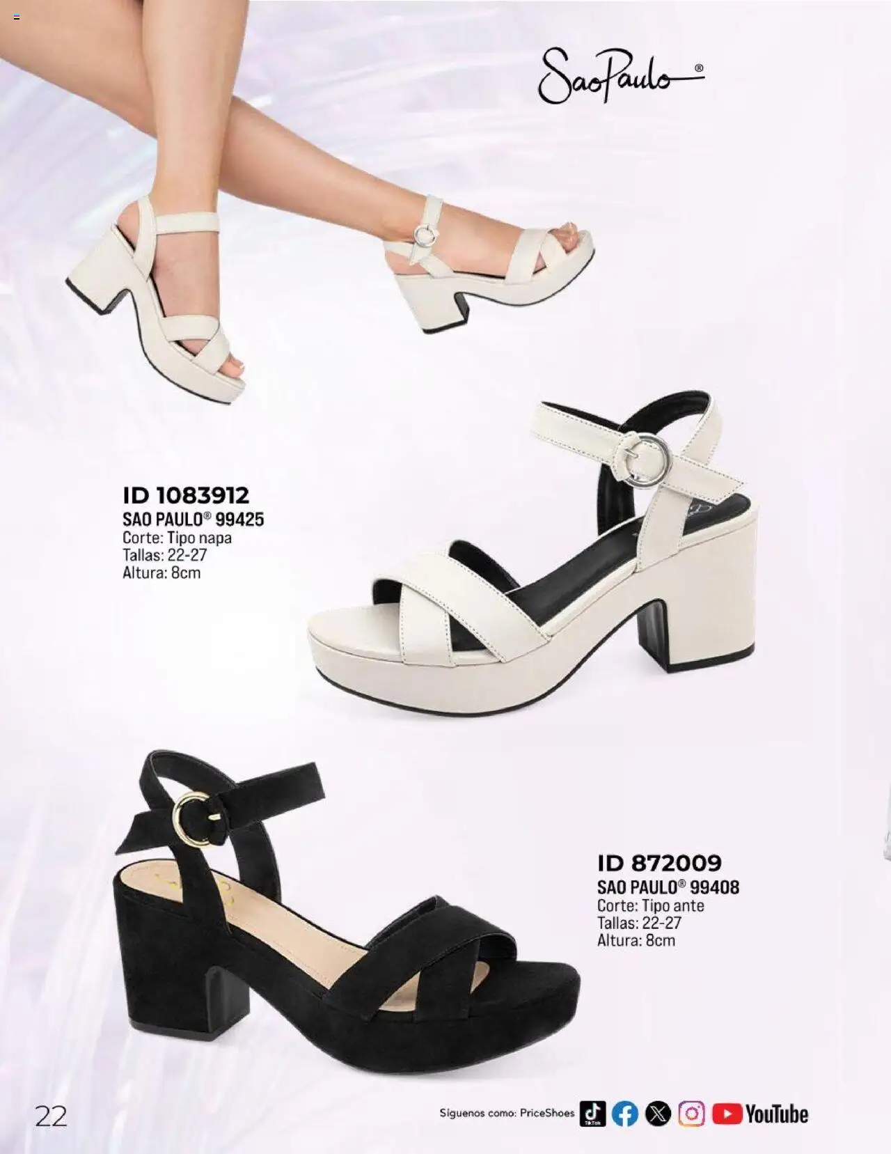 Nuevas ofertas de Price Shoes válidas en toda la República Mexicana desde el 05.05.2025. ¡Encuentra las mejores ofertas en Price Shoes catálogo Todo En 1 2025! | Página: 22