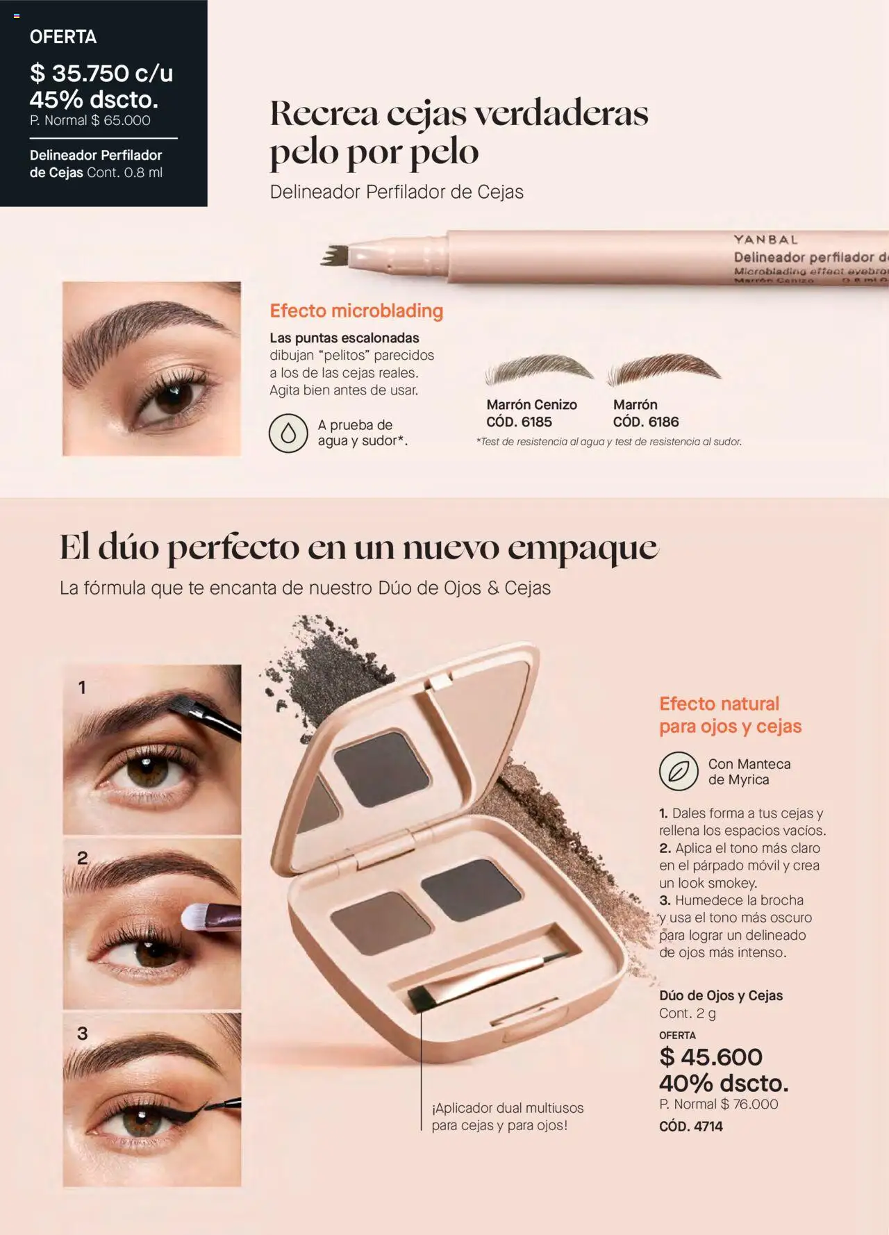 Yanbal revista - valida desde el 24.05.2025 | Página: 72 | Productos: Agua, Delineador, Movil, Perfilador