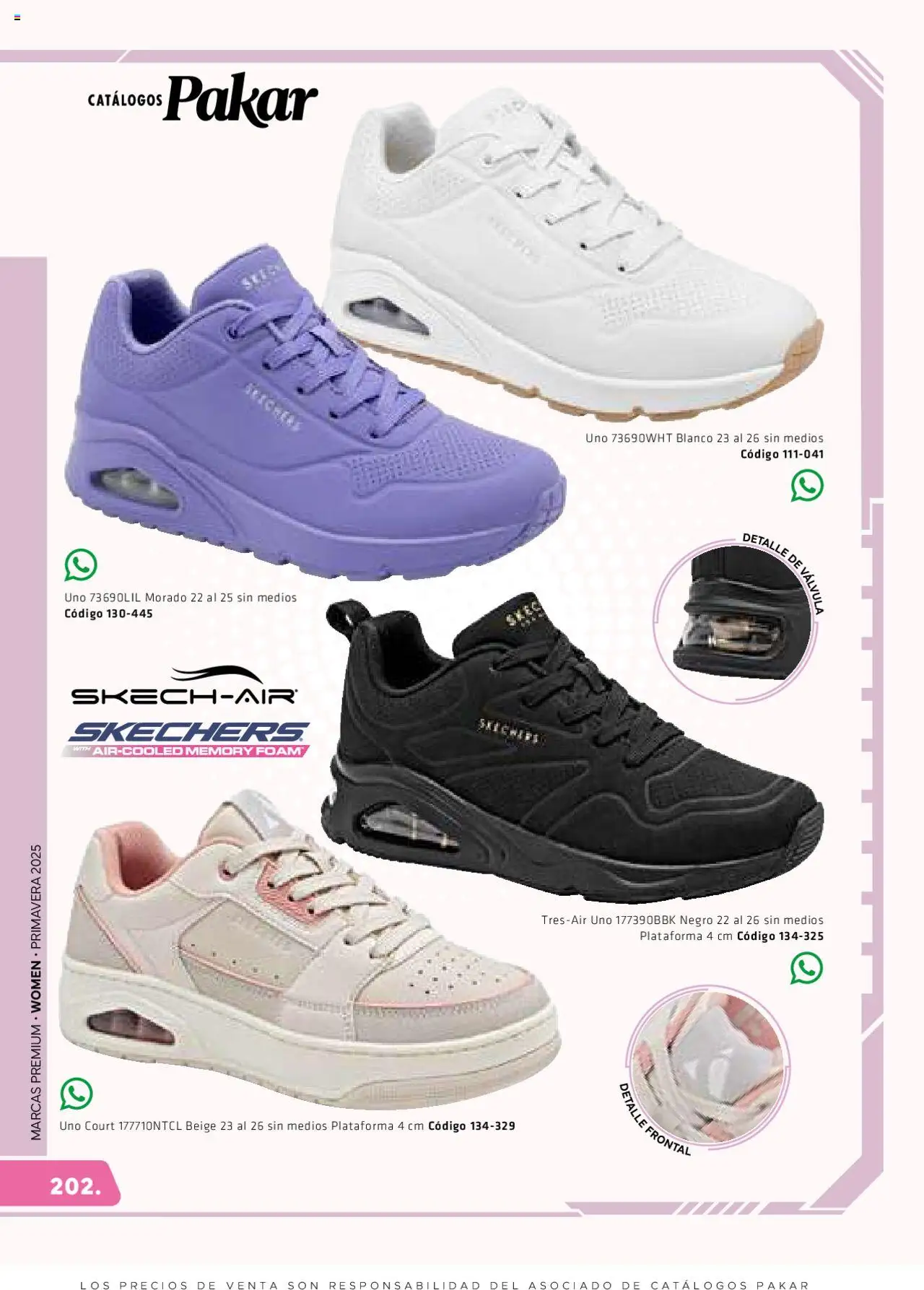 Nuevas ofertas de SC Pakar válidas en toda la República Mexicana desde el 06.03.2025. ¡Encuentra las mejores ofertas en SC Pakar catálogo Women! | Página: 202 | Productos: Válvula