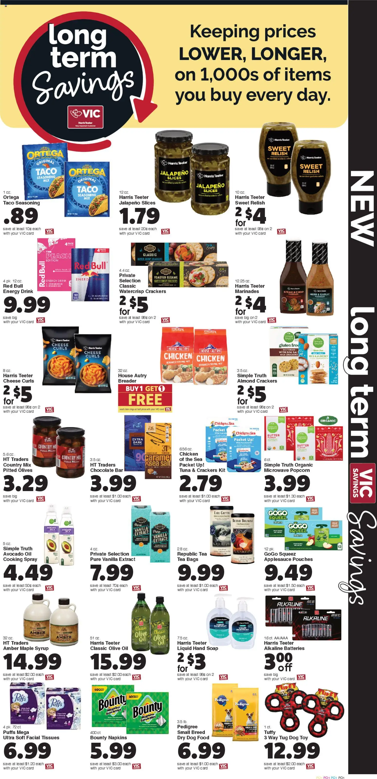 Harris Teeter Weekly Ad - SC - valid from 22.04.2026 | Page: 8 | Products: Butter, Cheese, Rice, Peach
