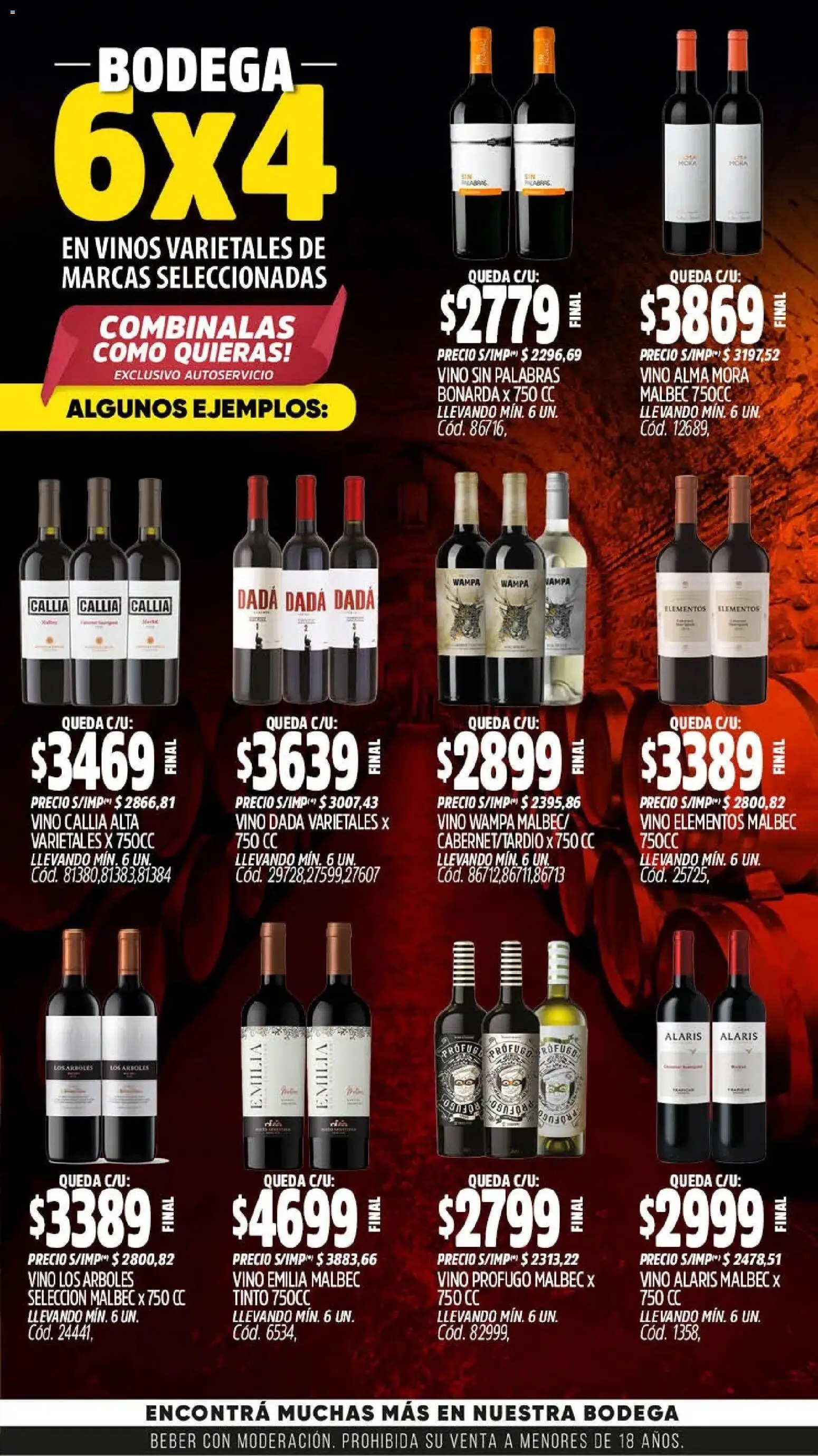 Yaguar - Oferta Semanal Mar del Plata │ válido desde el 06.04.2026 | Página: 4 | Productos: Vino