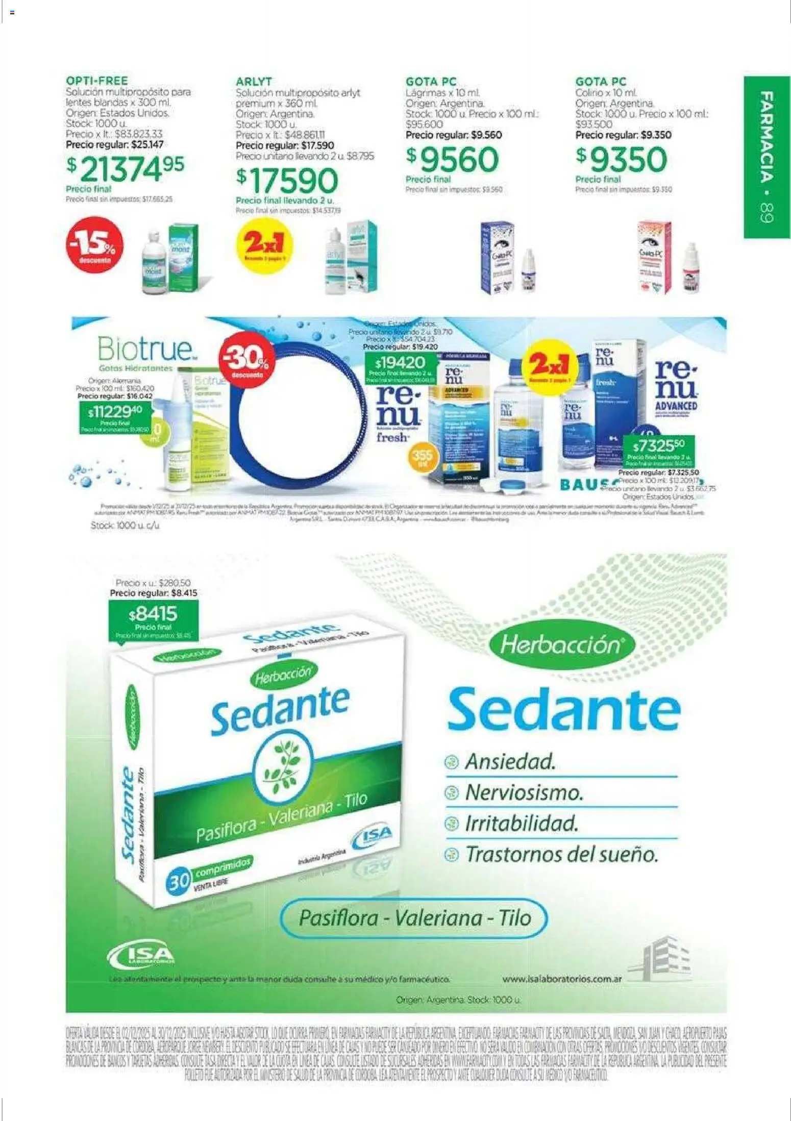 Farmacity catálogo │ válido desde el 02.12.2025 | Página: 89