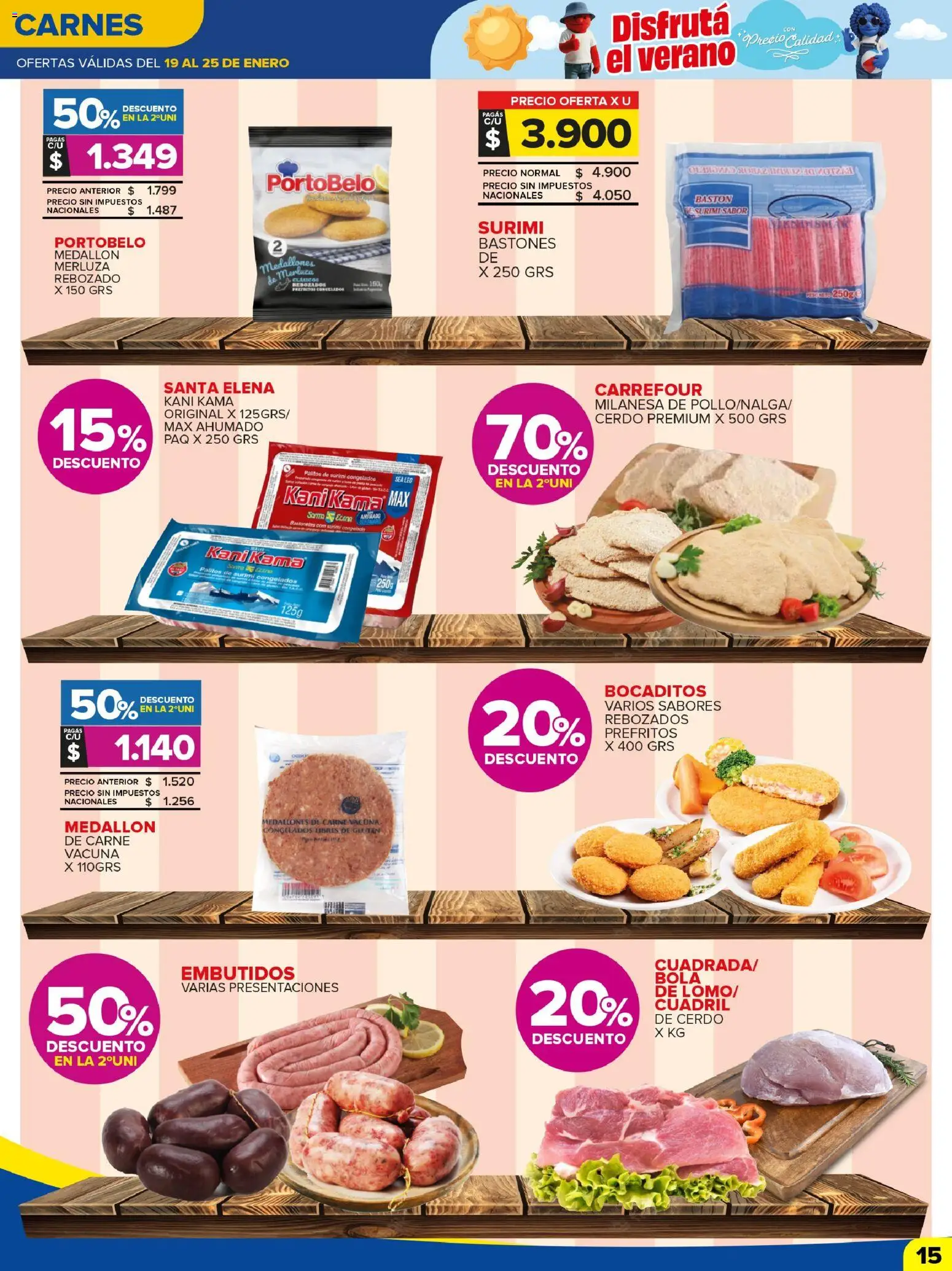 Carrefour Maxi catálogo │ válido desde el 19.01.2026 | Página: 15 | Productos: Milanesa, Cerdo