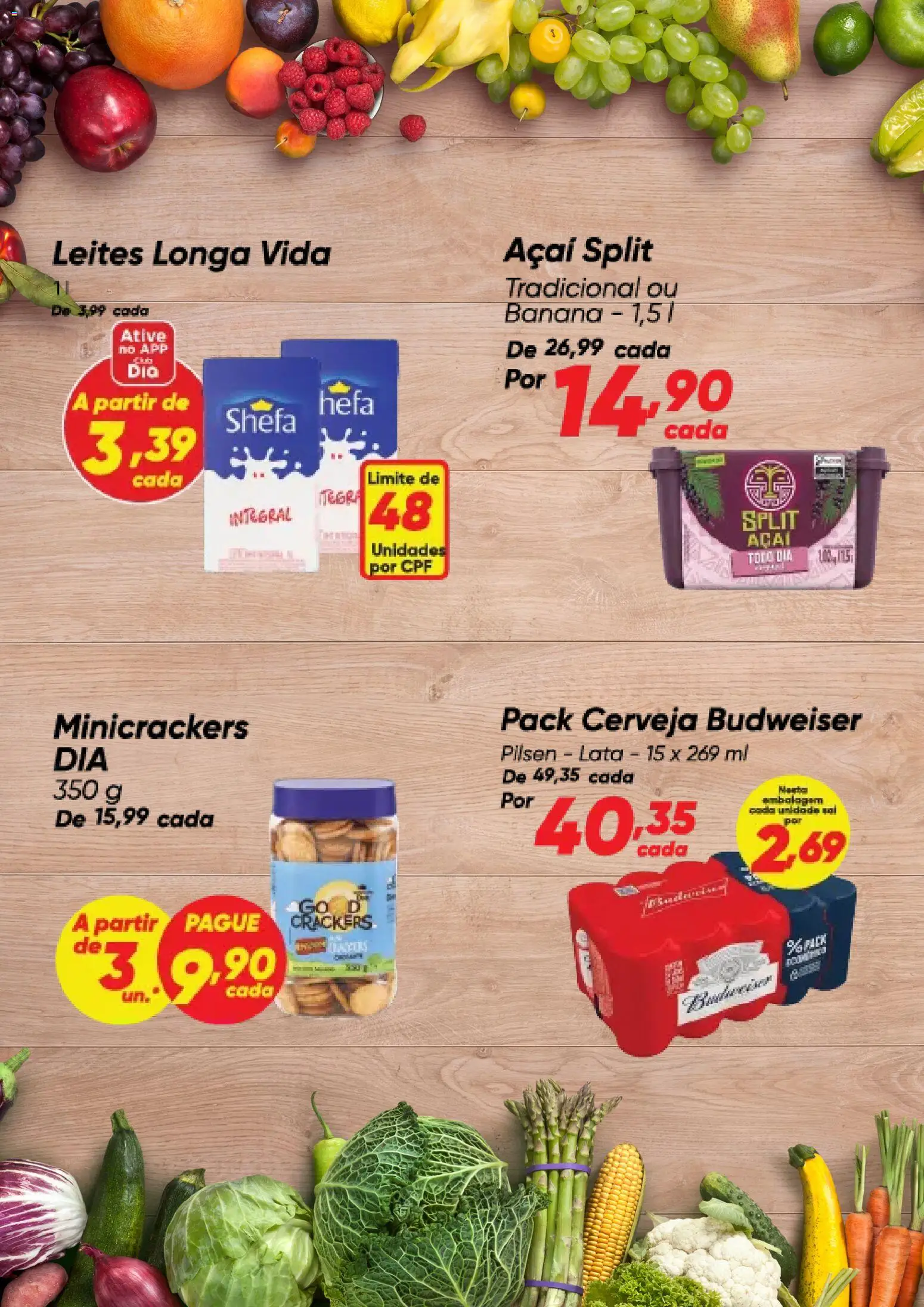 Dia Folheto - válido de 27.11.2025 | Página: 5 | Produtos: Cerveja, Açaí