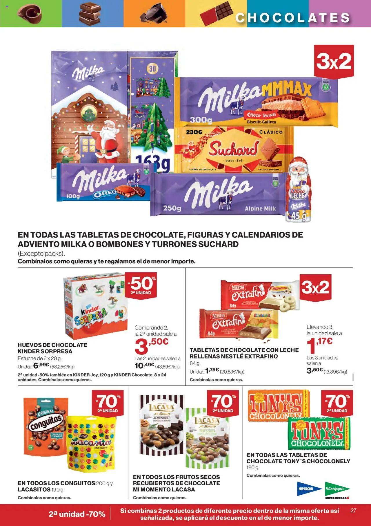 Nuevas ofertas de El Corte Inglés válidas en toda la República Mexicana desde el 25.09.2025. ¡Encuentra las mejores ofertas en El Corte Inglés - Catálogo Que necesitas hoy! | Página: 29 | Productos: Bombones, Huevos, Estuche, Té