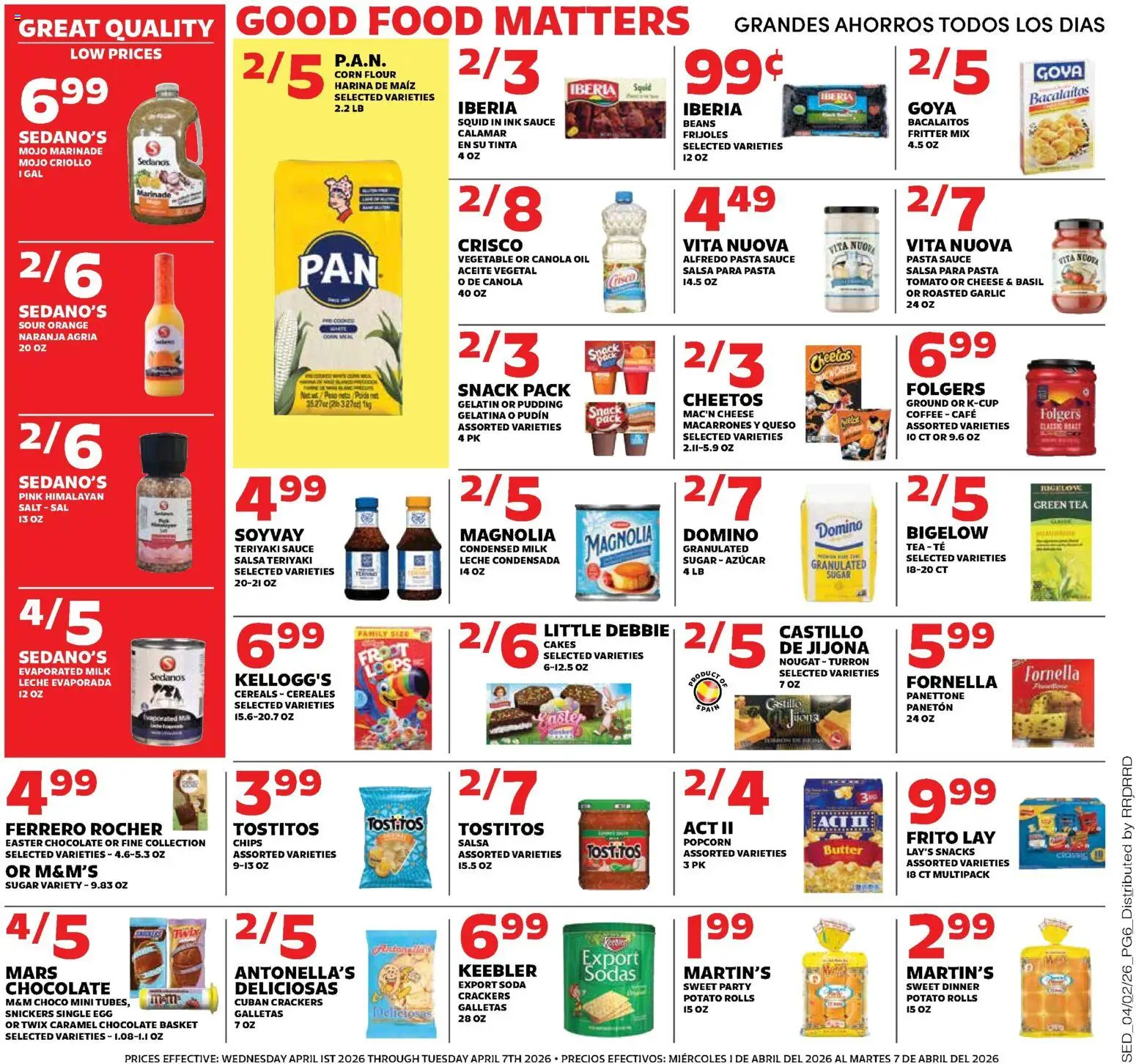 Sedano's Weekly Ad - valid from 01.04.2026 | Page: 6