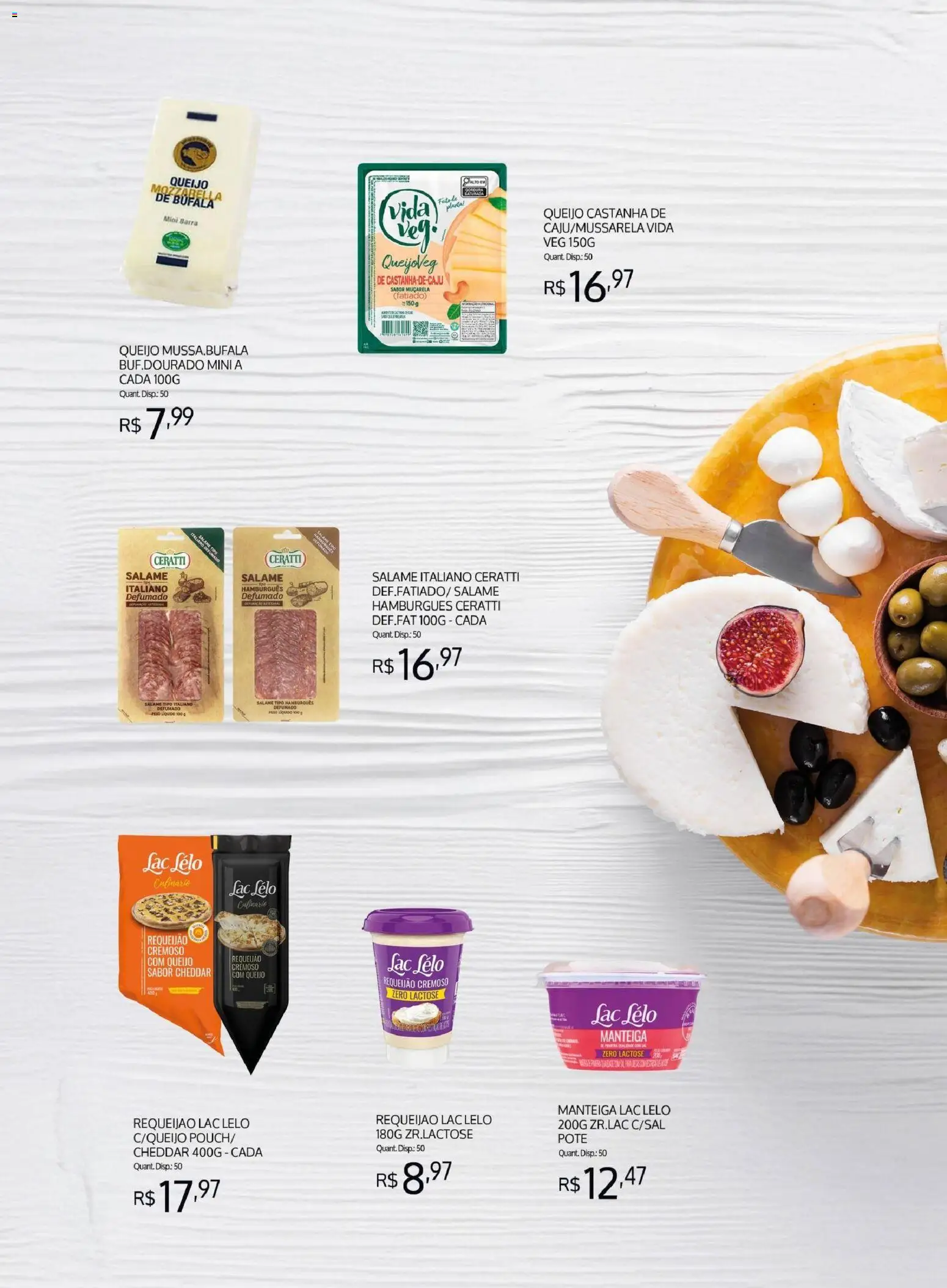 Bistek Supermercados Folheto - válido de 31.12.2025 | Página: 4 | Produtos: Manteiga, Queijo, Salame, Requeijão