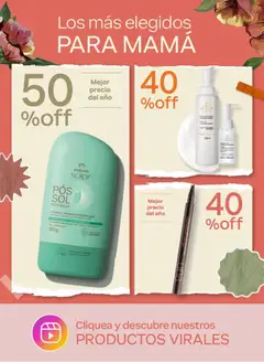 Vista previa de folleto Natura catálogo  - Ciclo 5 de la Natura válido desde 10.03.2026 | Página: 4 | Productos: Delineador, Pincel