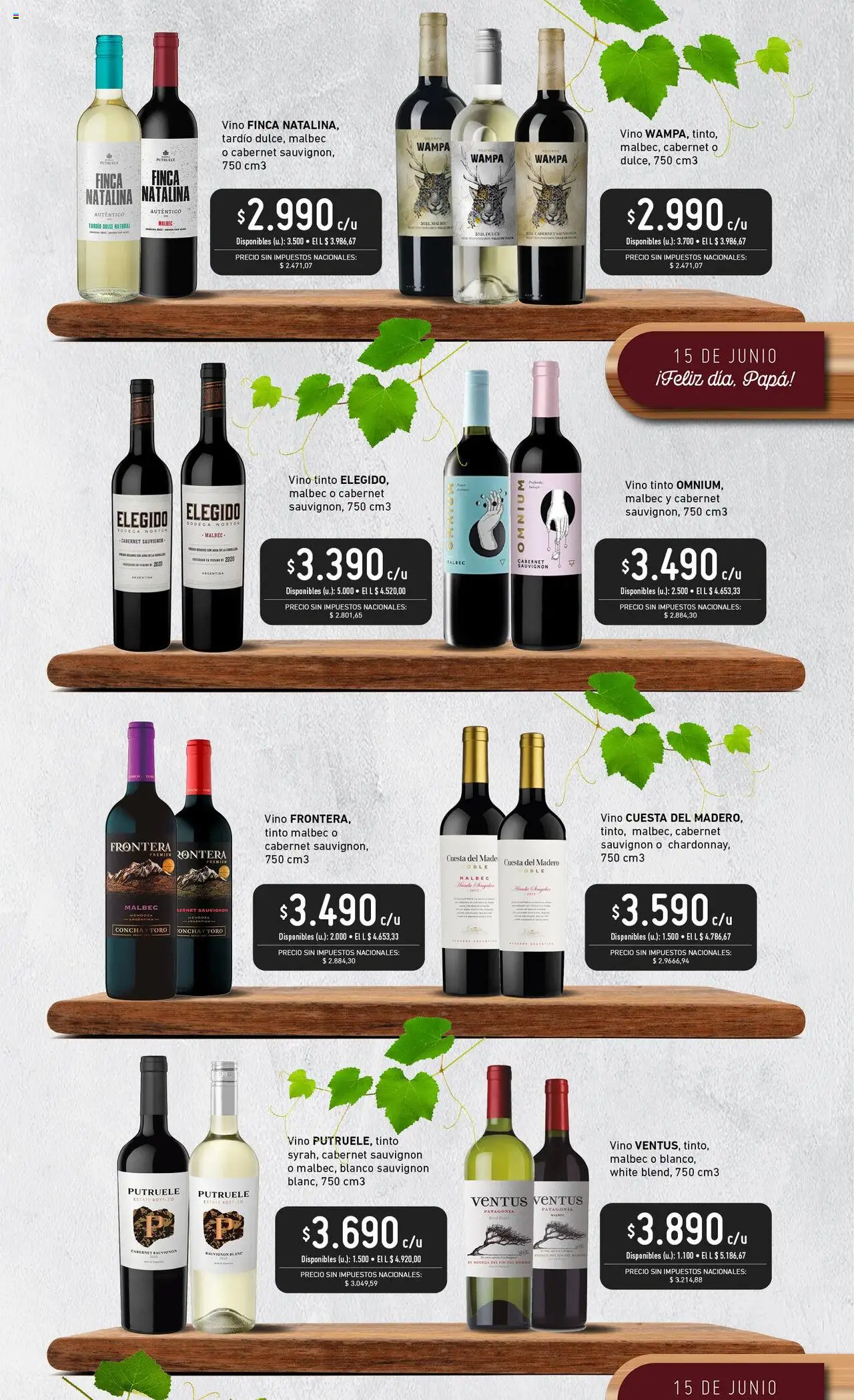 Cooperativa Obrera La bodega de la Coope │ válido desde el 02.06.2025 | Página: 2 | Productos: Papa, Vino