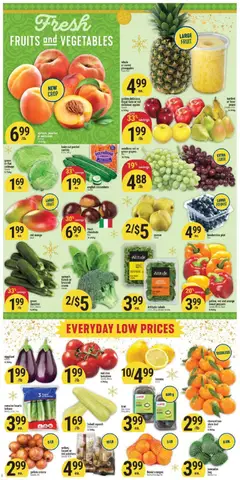 Preview of Adonis weekly flyer  from shop Adonis valid from 04.12.2025 | Page: 3 | Products: Kiwi, Potatoes, Apples, Oranges
