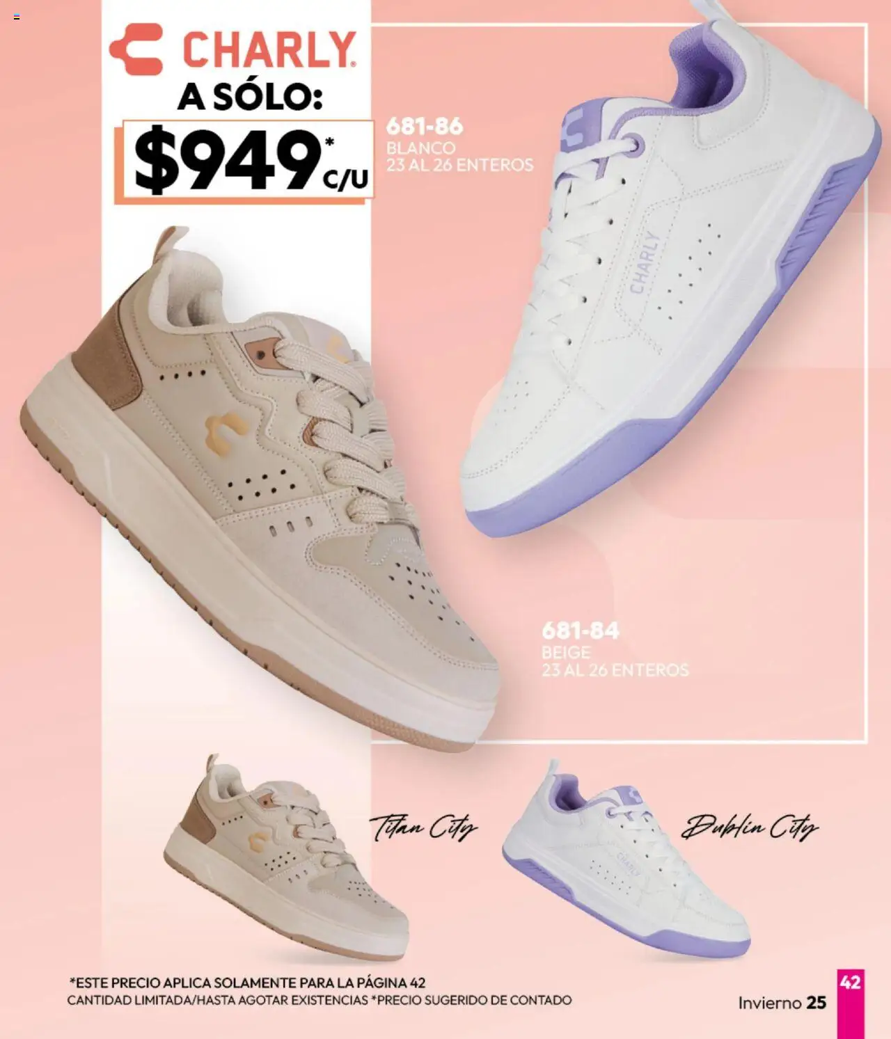 Nuevas ofertas de Cklass válidas en toda la República Mexicana desde el 16.09.2025. ¡Encuentra las mejores ofertas en Cklass - Catálogo Invierno Urban! | Página: 113