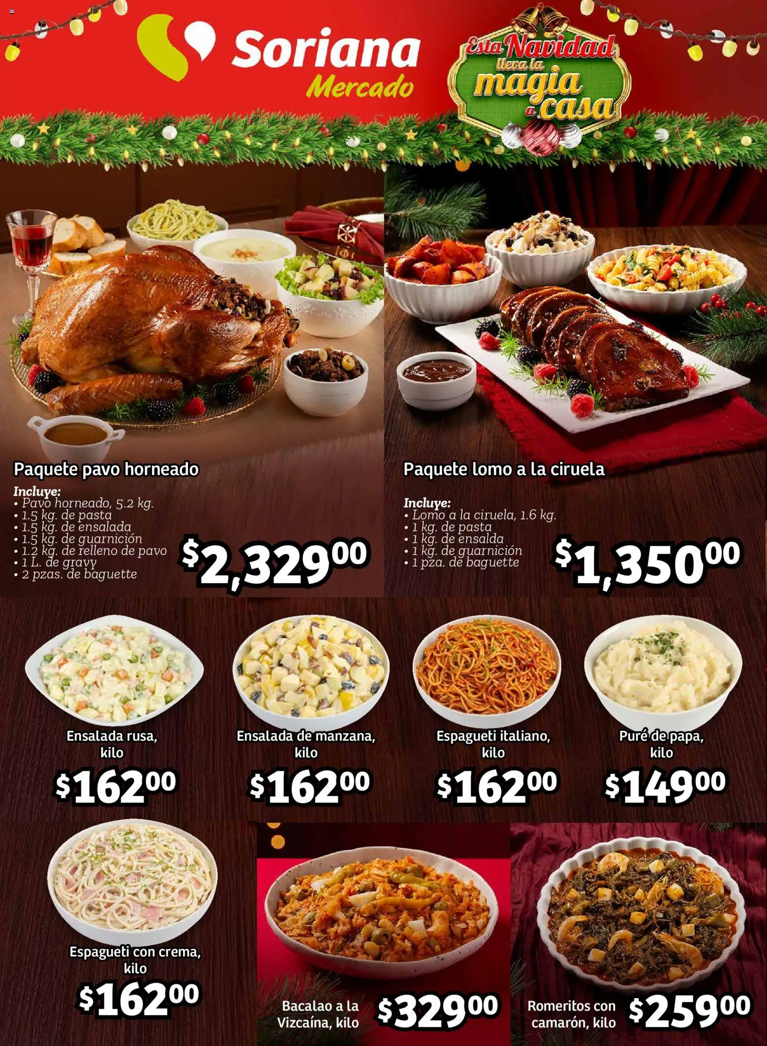 Nuevas ofertas de Soriana válidas en toda la República Mexicana desde el 27.11.2025. ¡Encuentra las mejores ofertas en Soriana - Pesito Valedor Mercado: Chih, Coah, Dur, NL, SLP, Tamps, Zac! | Página: 12 | Productos: Pasta, Ensalada