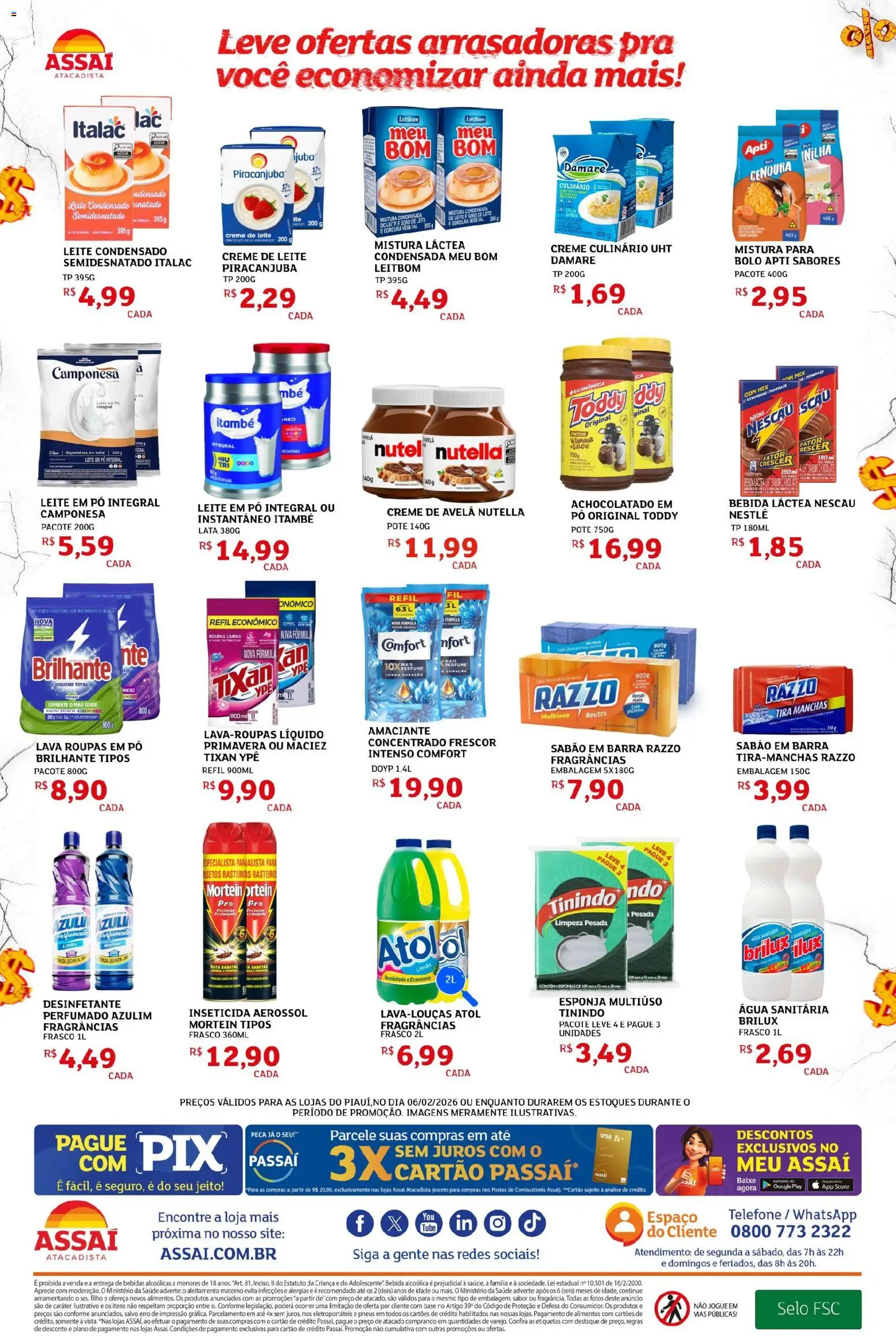 Assaí Atacadista Folheto - válido de 06.02.2026 | Página: 2