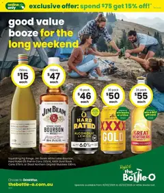 Preview of The Bottle-O catalogue Brisbane, Maryborough - valid from 16.03.2026