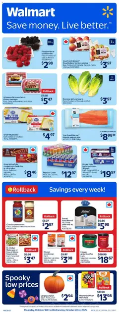 Preview of Walmart weekly flyer - Kemptville from shop Walmart valid from 16.10.2025