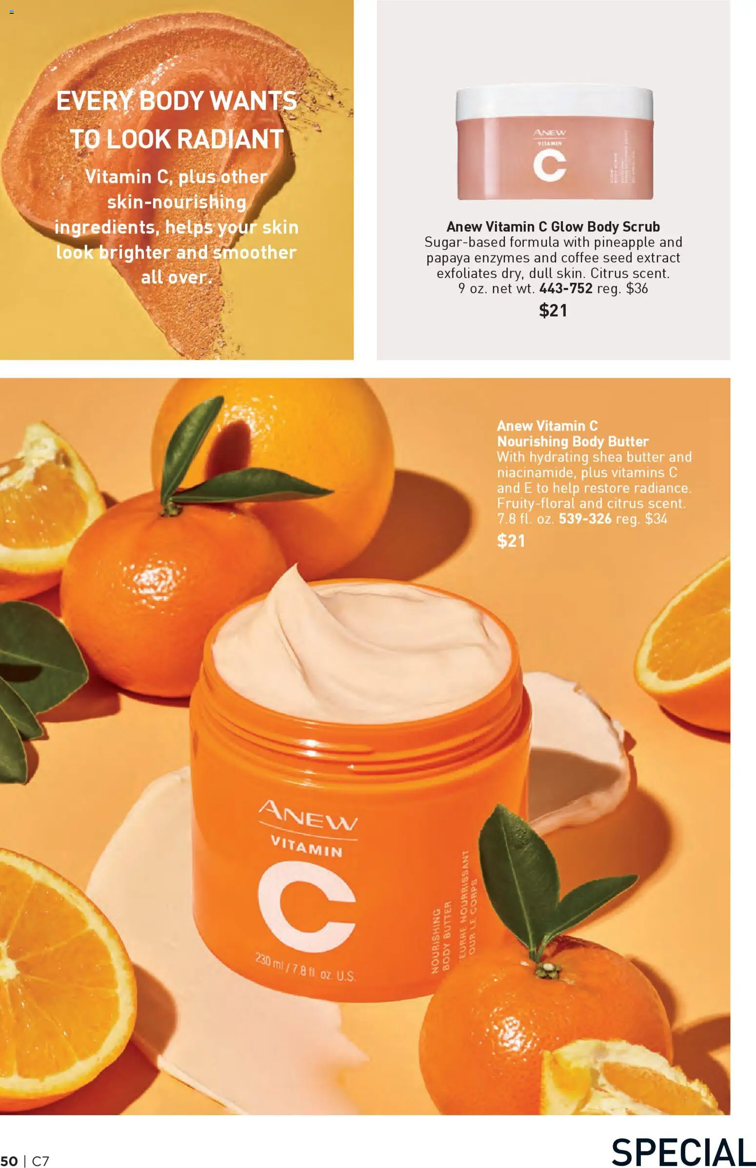 Avon Brochure - valid from 25.03.2026 | Page: 50 | Products: Vitamin, Butter, Coffee, Pineapple