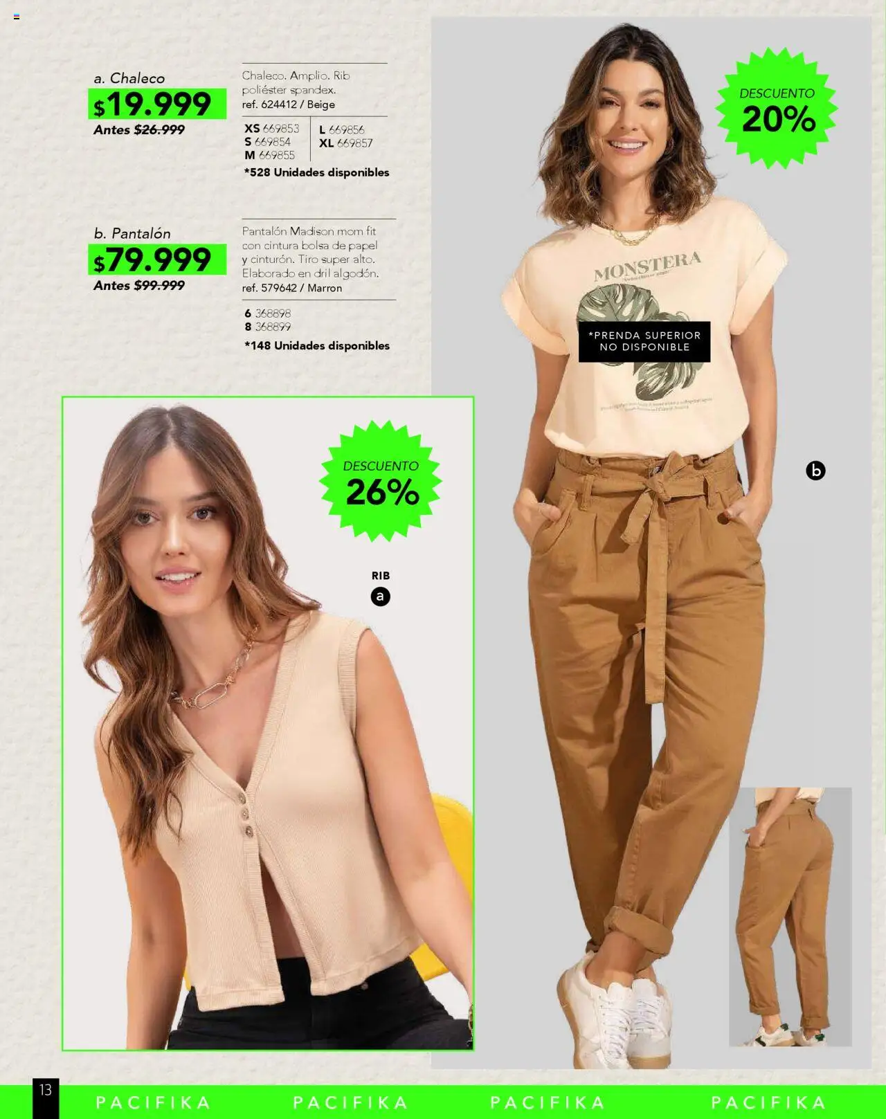 Pacifika revista - valida desde el 10.09.2025 | Página: 208 | Productos: Bolsa, Chaleco