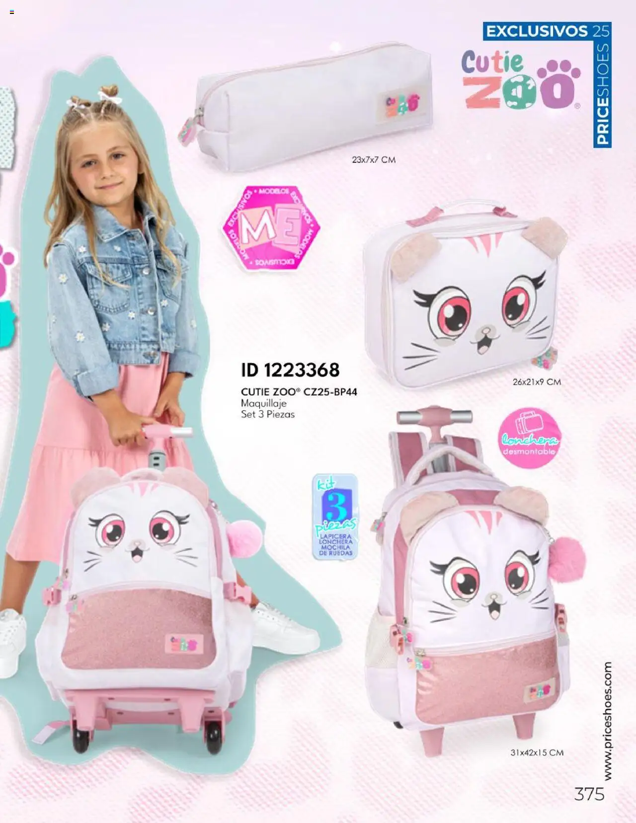 Nuevas ofertas de Price Shoes válidas en toda la República Mexicana desde el 26.06.2025. ¡Encuentra las mejores ofertas en Price Shoes catálogo Botas ! | Página: 375 | Productos: Mochila, Maquillaje