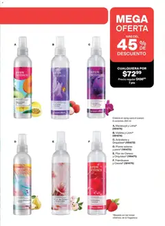 Vista previa de Flores solares y pera* (191472), Colonia en spray para el cuerpo, aroma Flores solares y pera. 200 ml, nuevo folleto de la tienda, válido en México a partir del 08.05.2026 | Página: 154