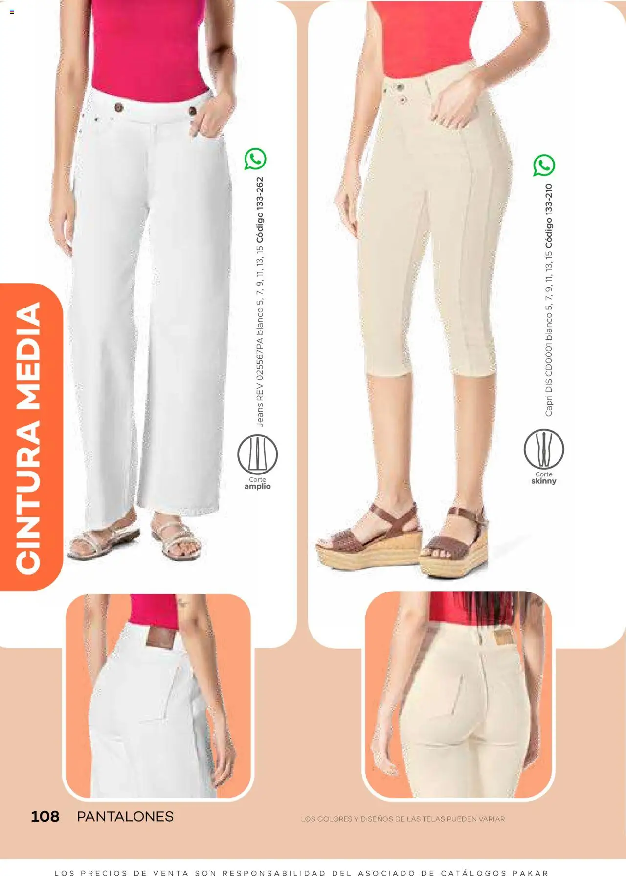 Nuevas ofertas de SC Pakar válidas en toda la República Mexicana desde el 31.01.2025. ¡Encuentra las mejores ofertas en SC Pakar catálogo Ropa! | Página: 108 | Productos: Pantalones