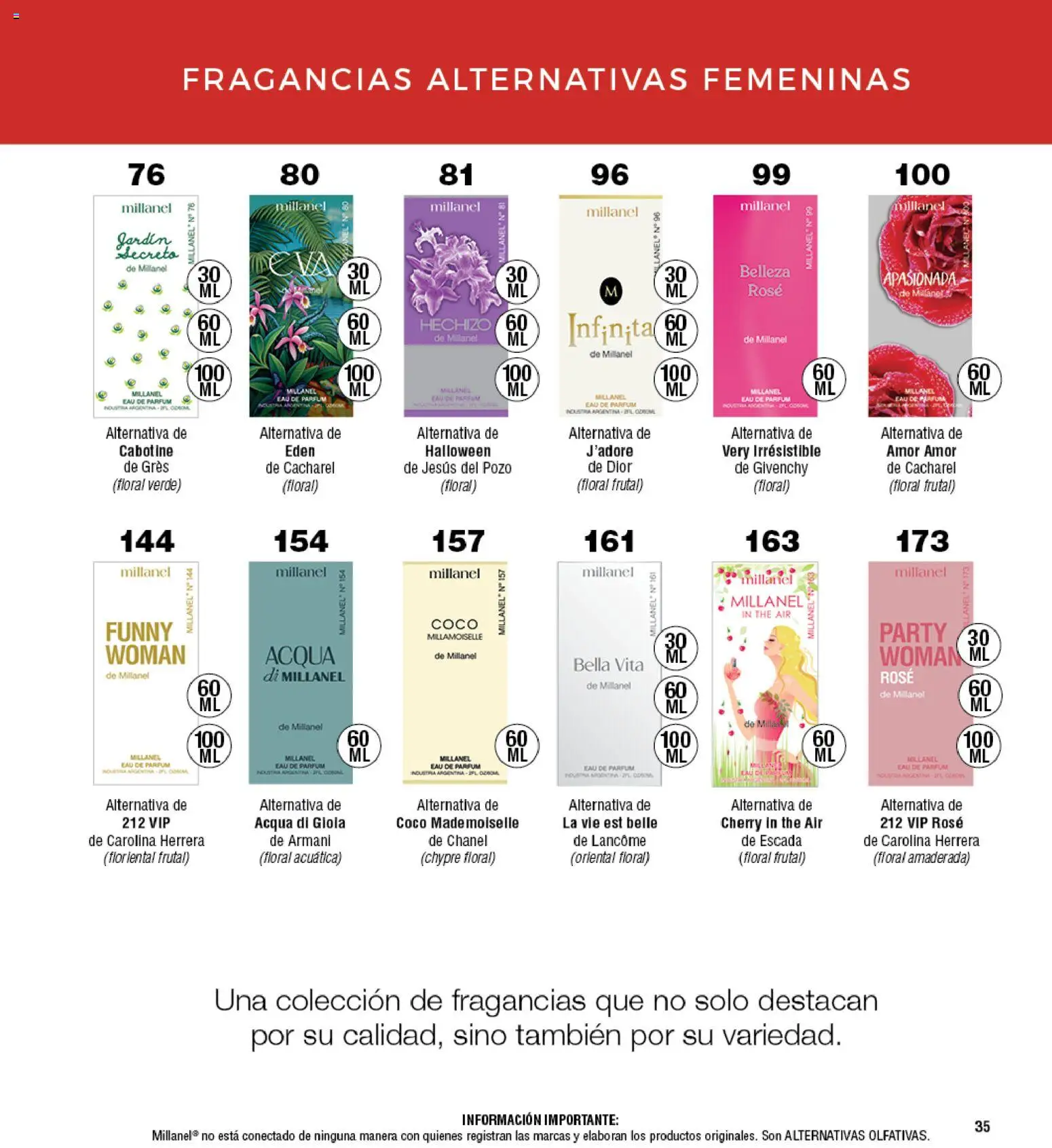 Millanel - Catálogo │ válido desde el 27.04.2026 | Página: 35