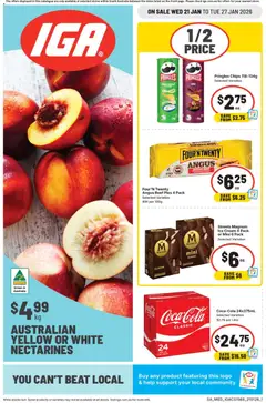 Preview of IGA Catalogue SA - valid from 21.01.2026