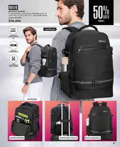 CyZone revista - valida desde el 09.07.2025 | Página: 87 | Productos: Mochila, Cinturón, Hebillas, Laptop