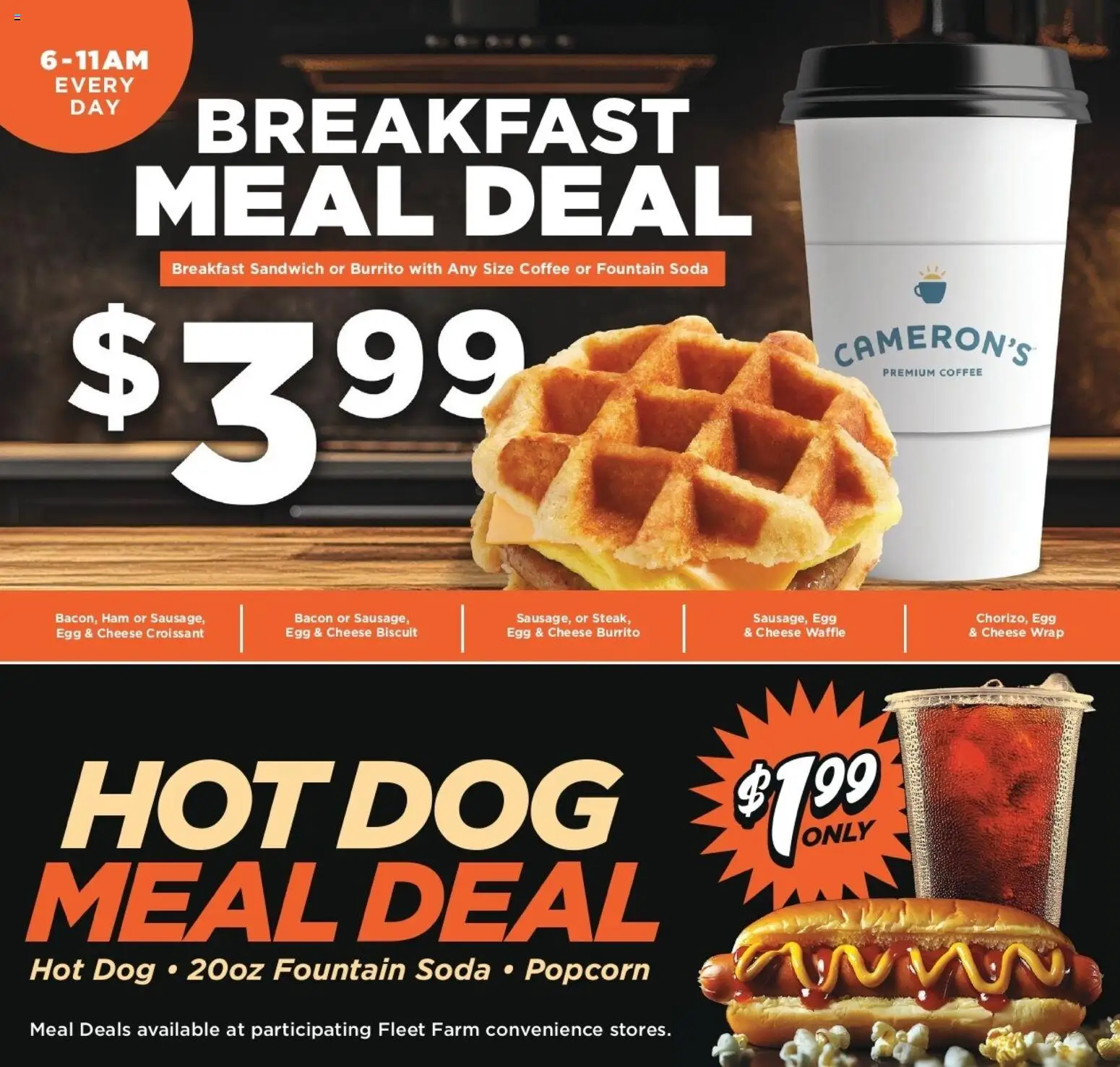 Mills Fleet Farm Weekly Ad - valid from 23.10.2025 | Page: 23 | Products: Cheese, Coffee, Ham