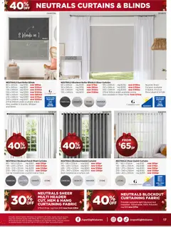 Preview of Spotlight Catalogue  - valid from 12.11.2025 | Page: 17 | Products: Curtain, Blinds, Light, Pencil