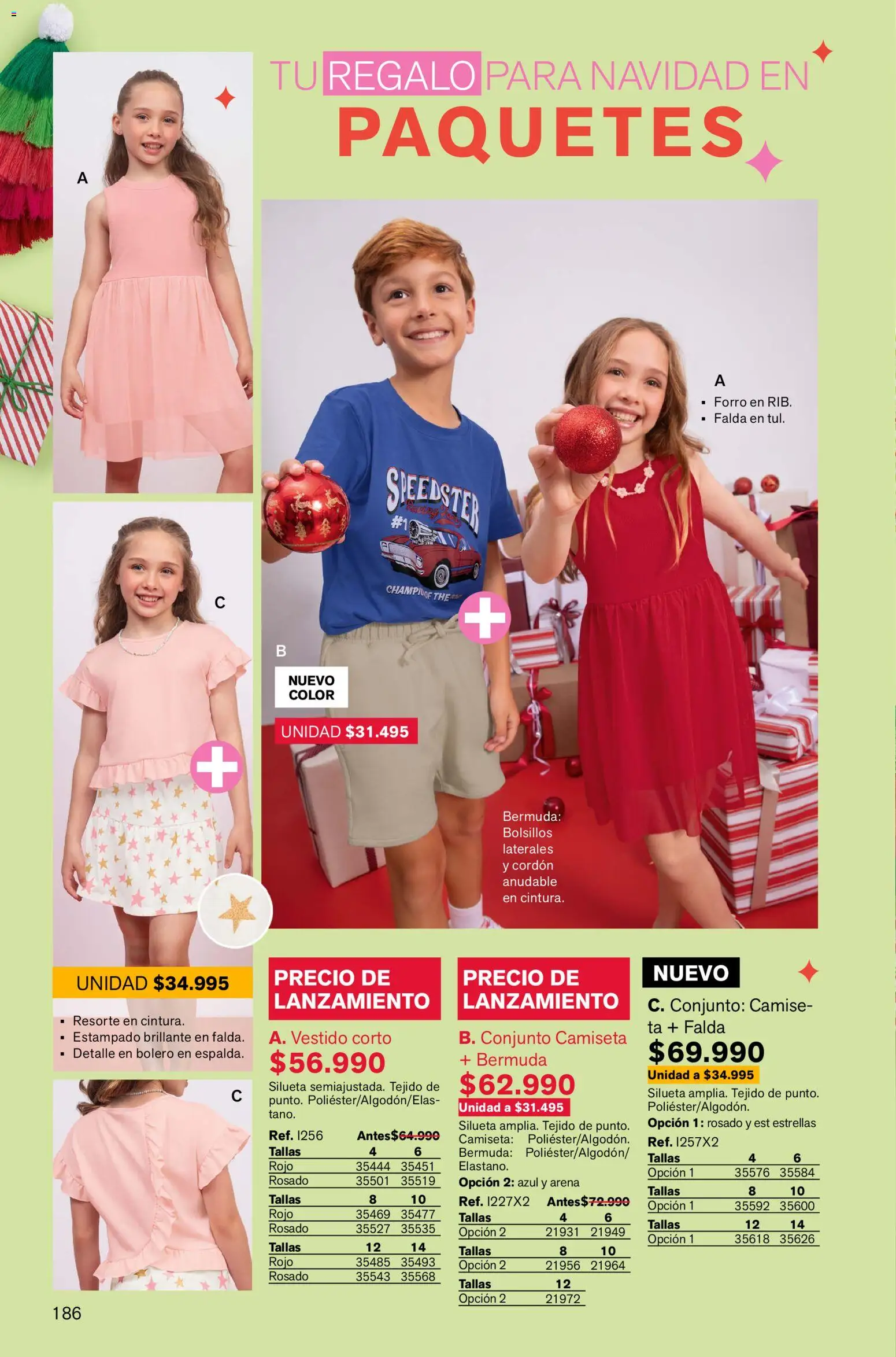 Leonisa revista - valida desde el 13.11.2025 | Página: 186 | Productos: Falda, Bermuda, Vestido, Conjunto