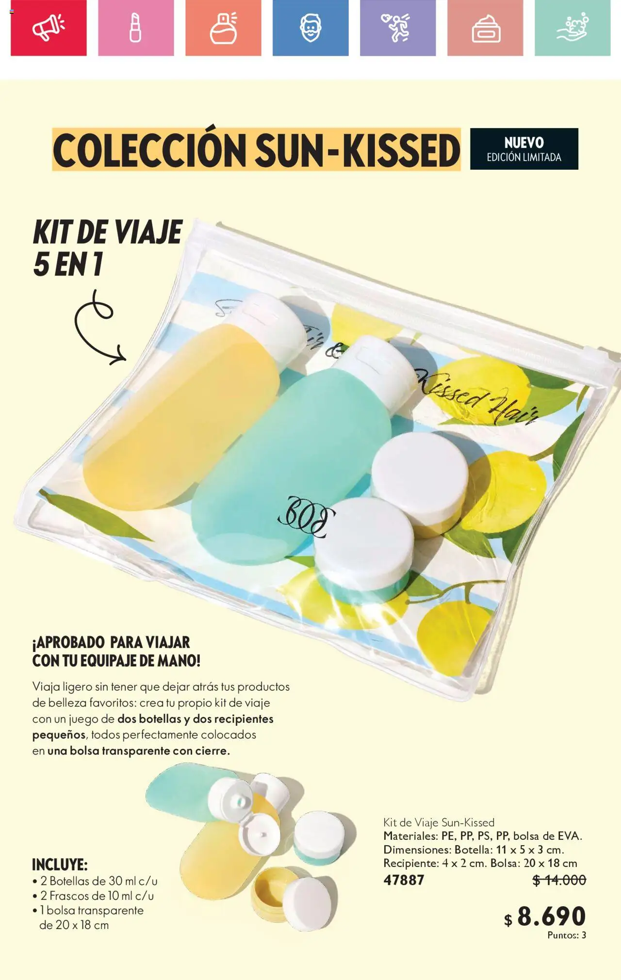 Oriflame catálogo │ válido desde el 21.06.2025 | Página: 129 | Productos: Bolsa, Botella