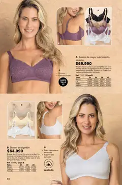 Leonisa - Catálogo -  Vista previa de la revista de la tienda Leonisa valido desde el 05.02.2026 | Página: 58 | Productos: Algodón, Brasier