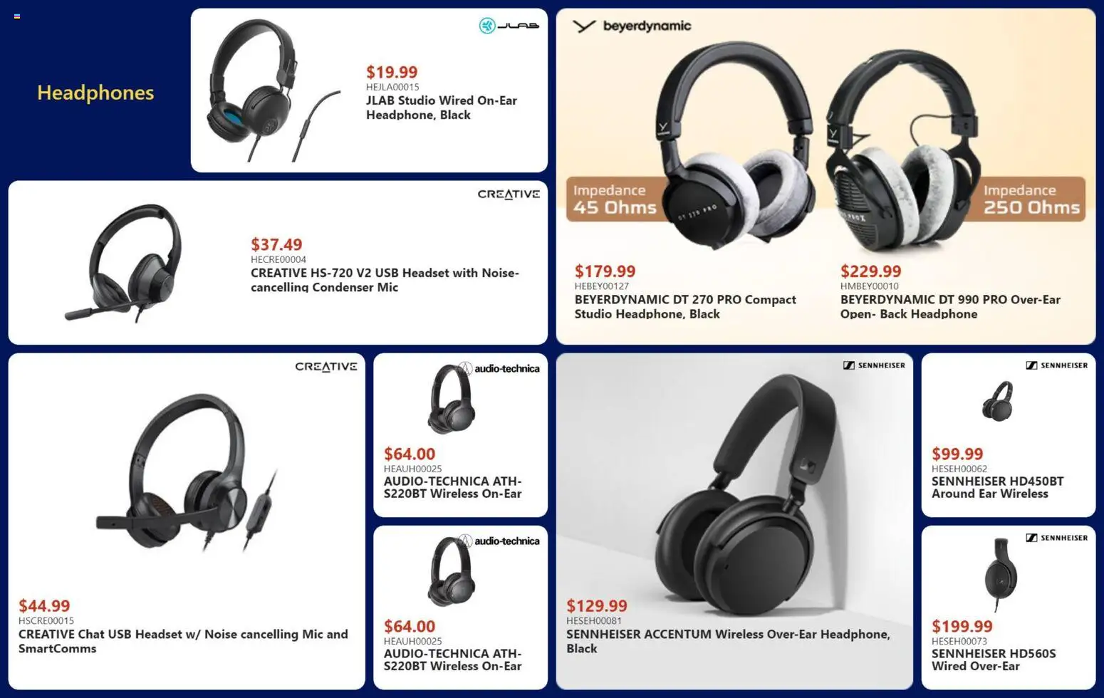 Canada Computers flyer valid from 10.04.2026 | Page: 14 | Products: Headphones