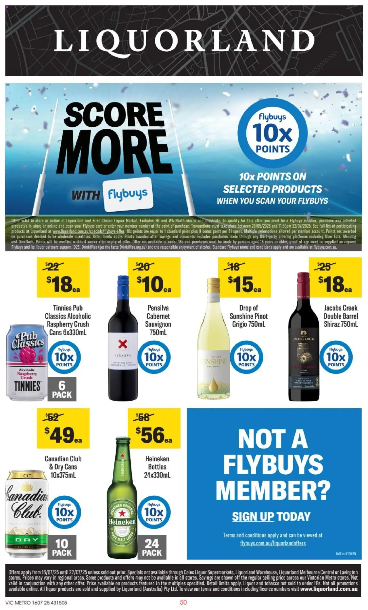 Liquorland catalogue - valid from 16.07.2025 | Page: 1 | Products: Platforms, Raspberry