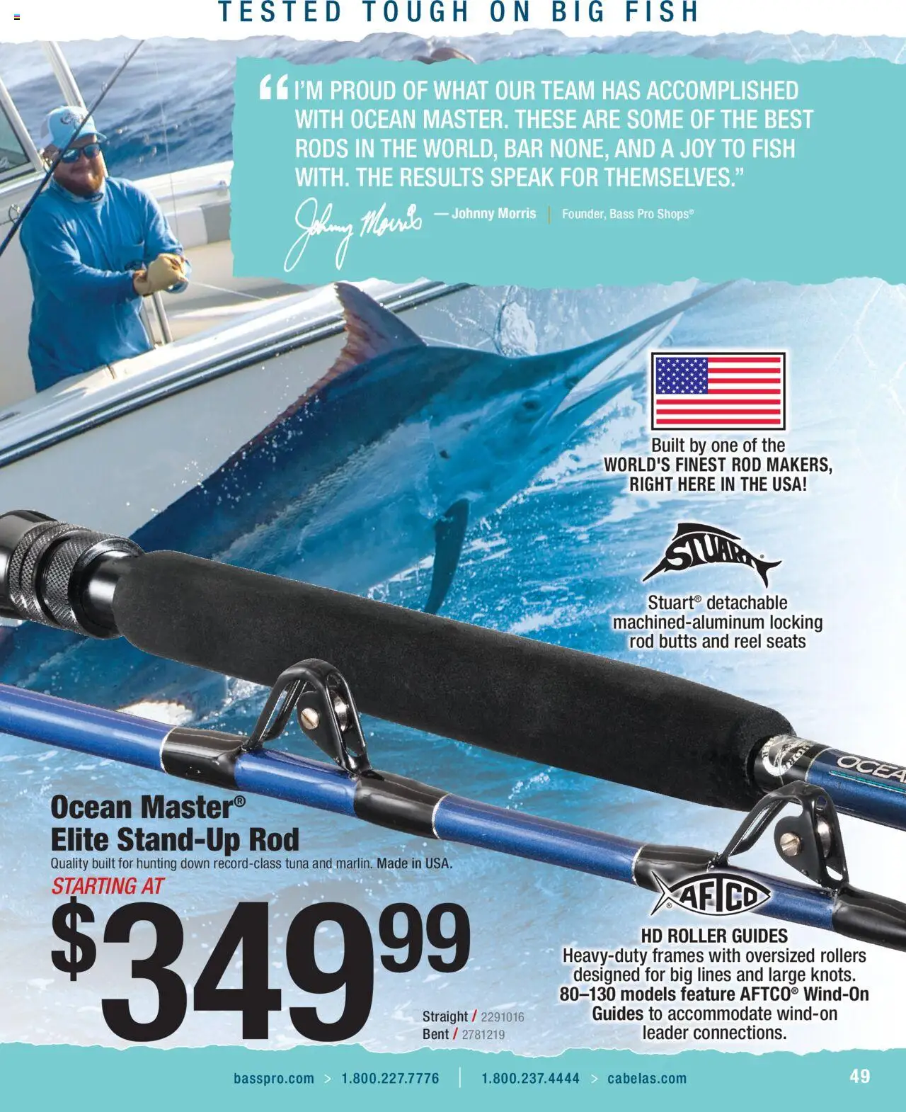 Cabela's Saltwater Specialist 25 - valid from 01.01.2025 | Page: 49 | Products: Fish, Rod