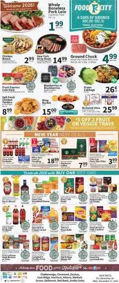 Preview of Food City weekly ads valid from 26.12.2025 | Page: 4
